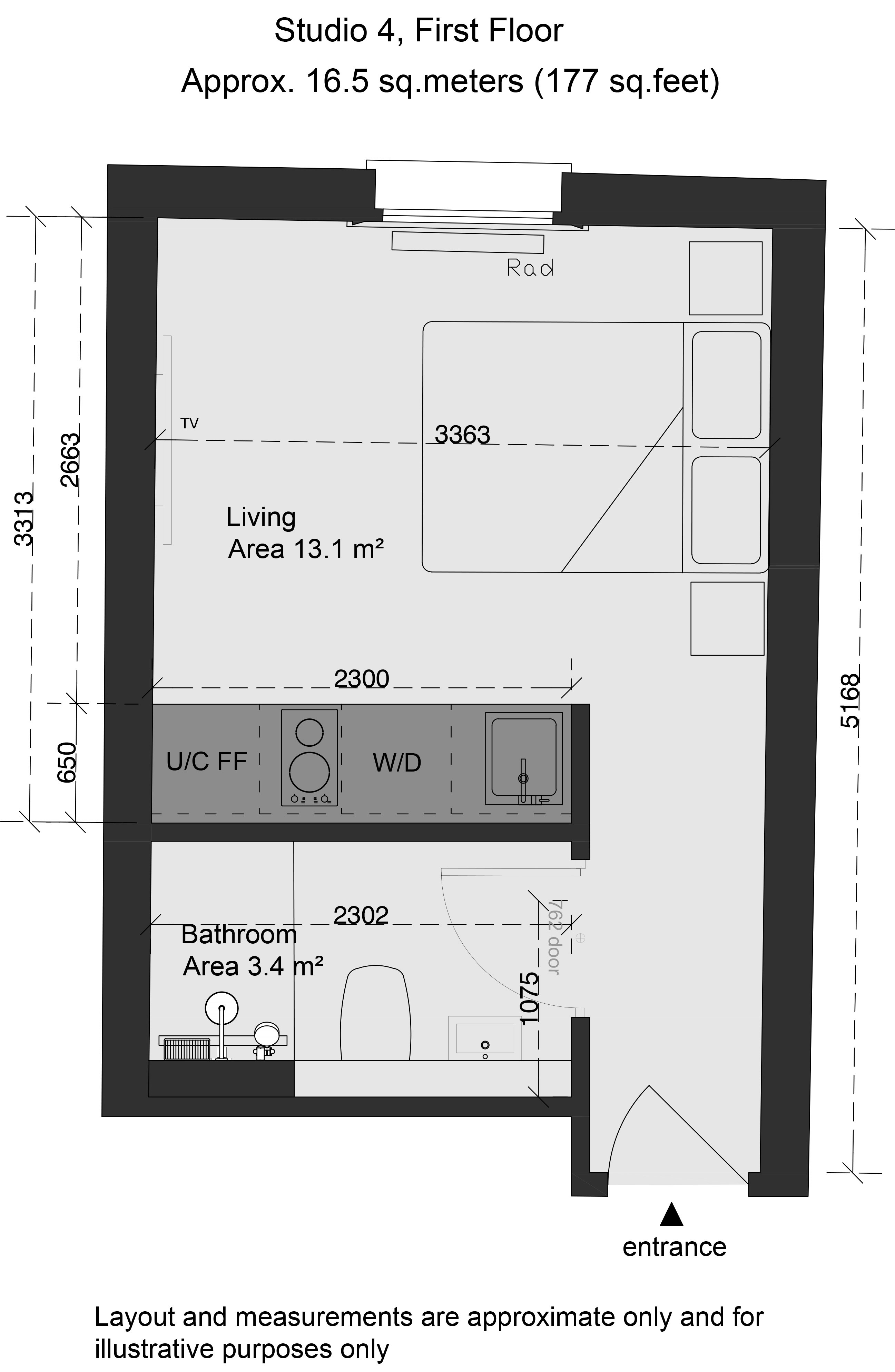 0 Bedrooms Studio to rent in 55, Croxley Road, London W9