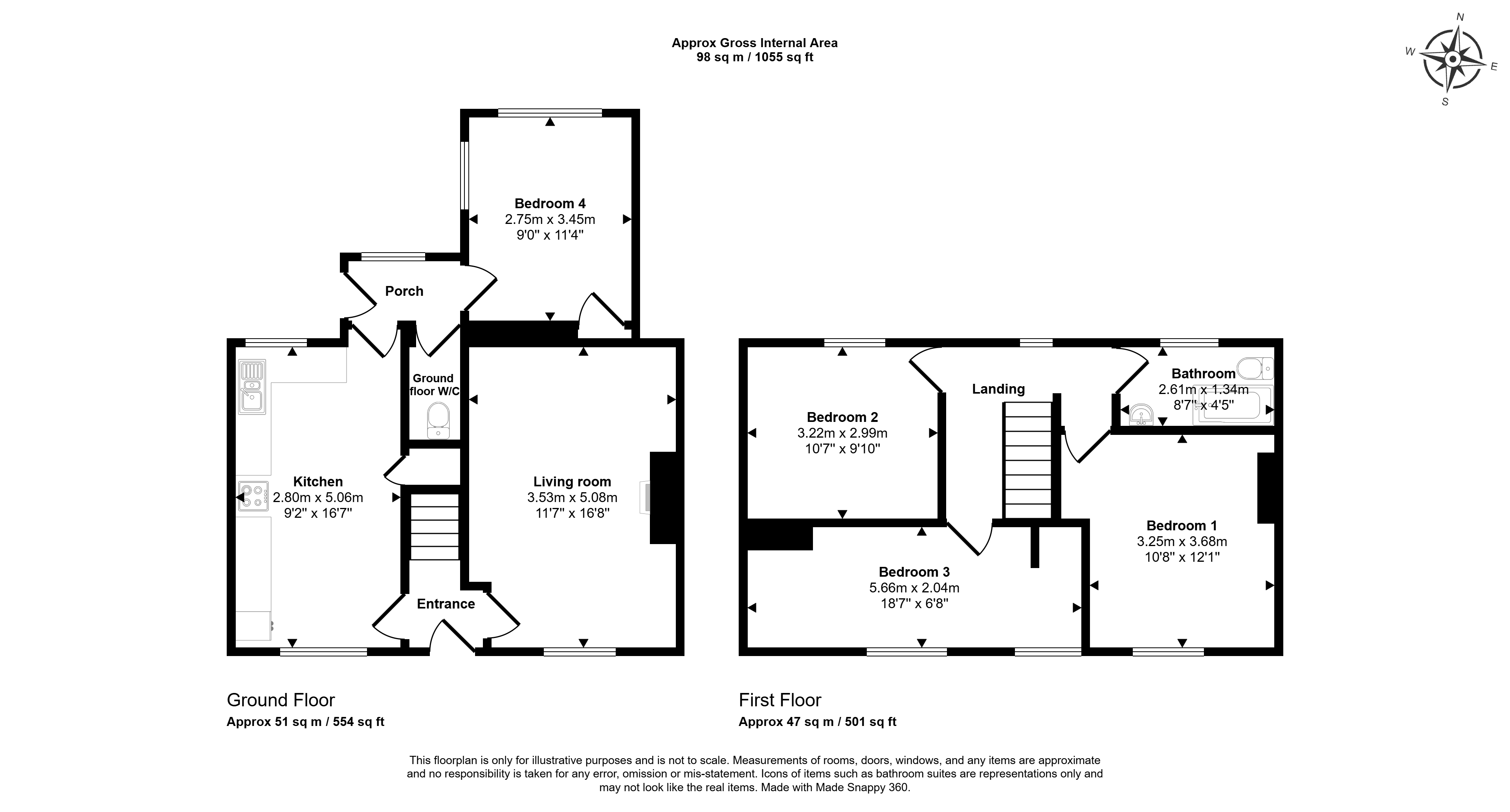 3, Laurel Avenue, Durham floorplan