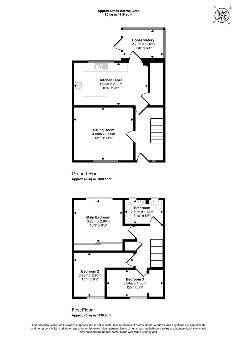 61, Woodhayes, Henstridge floorplan