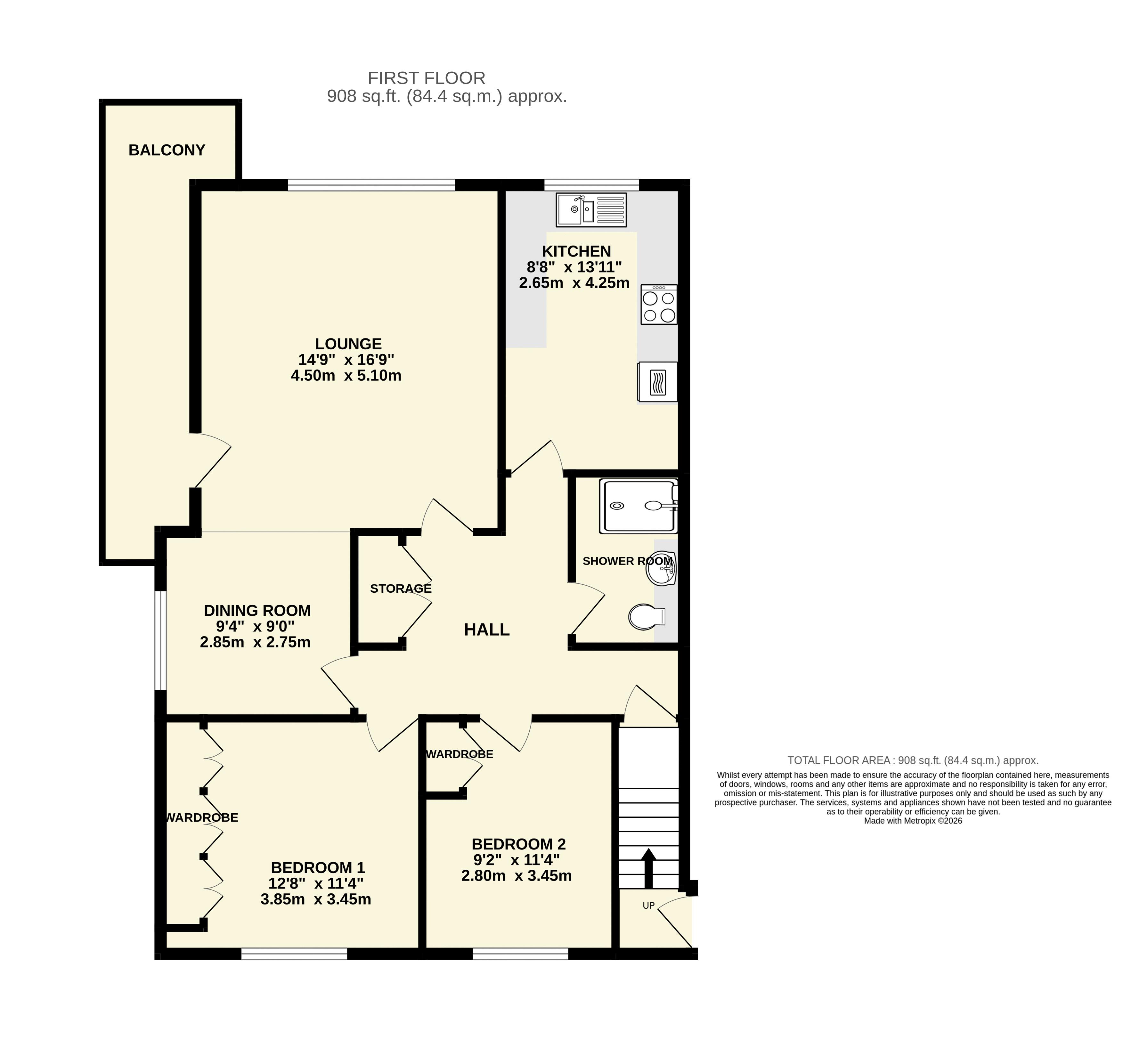 Flat 6, Orchardside, Sidford Road, Sidmouth floorplan