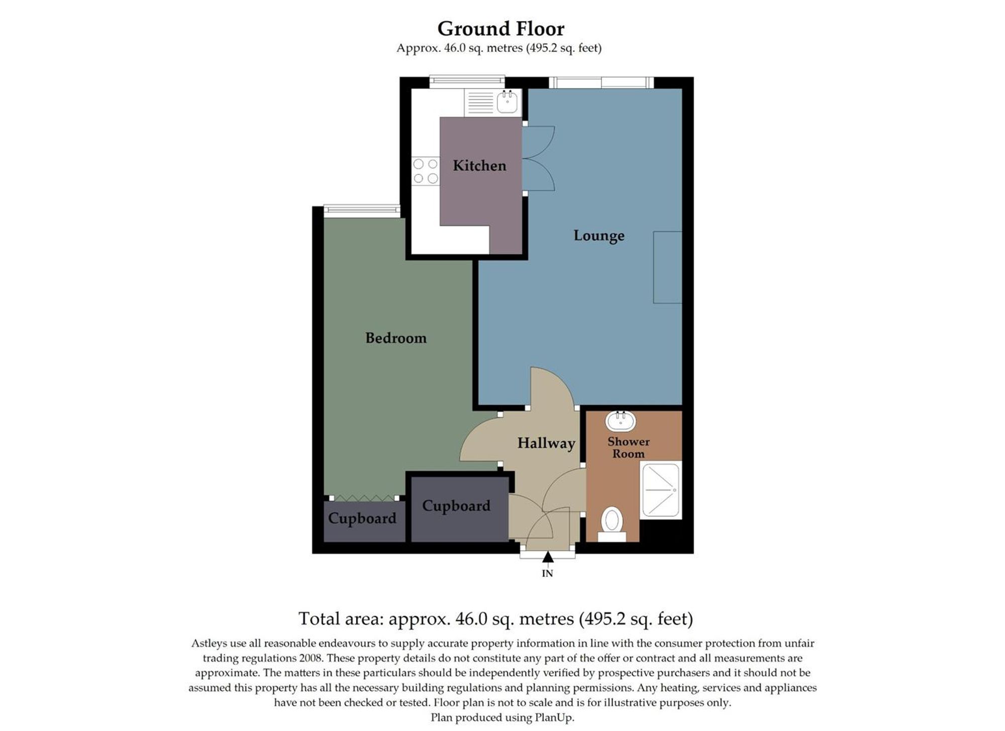 Flat 21, Cwrt Beaufort Palmyra Court, Swansea floorplan