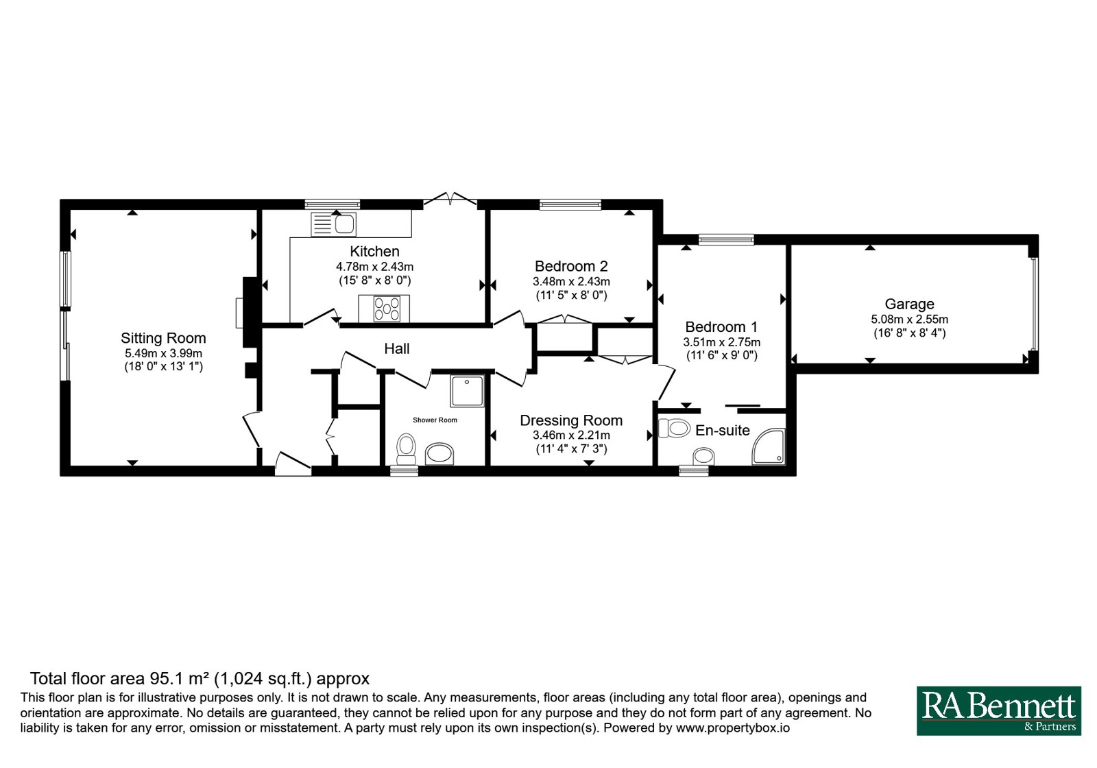 6, Station Meadow, Cheltenham floorplan