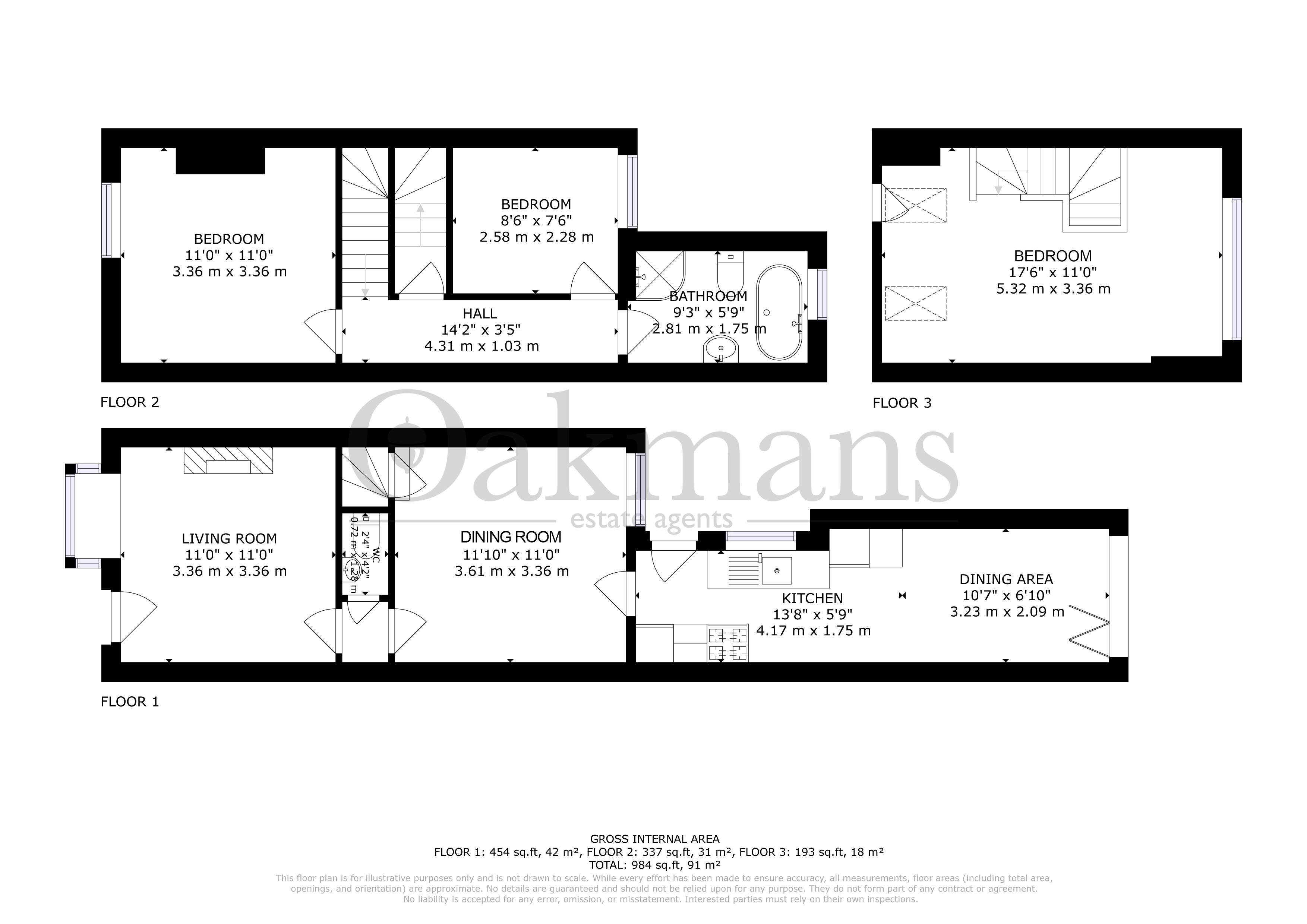 BILLS COTTAGE, BIRMINGHAM floorplan