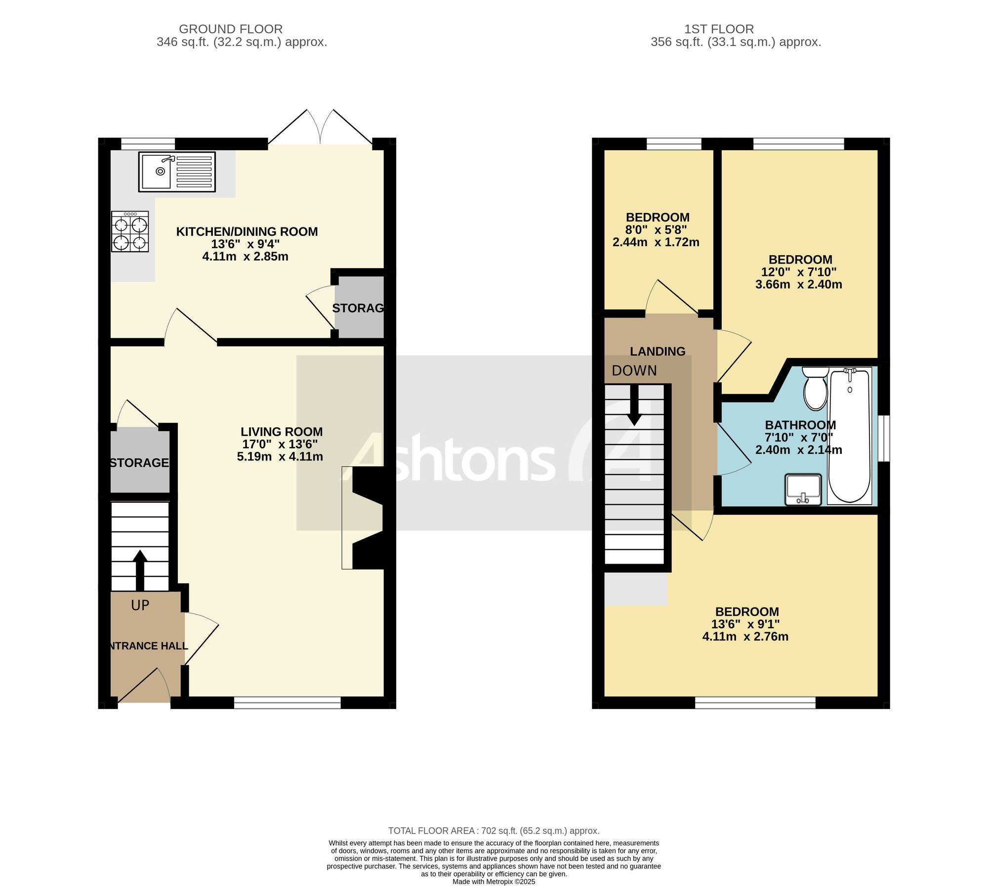 6 Shortland Place, Wigan floorplan