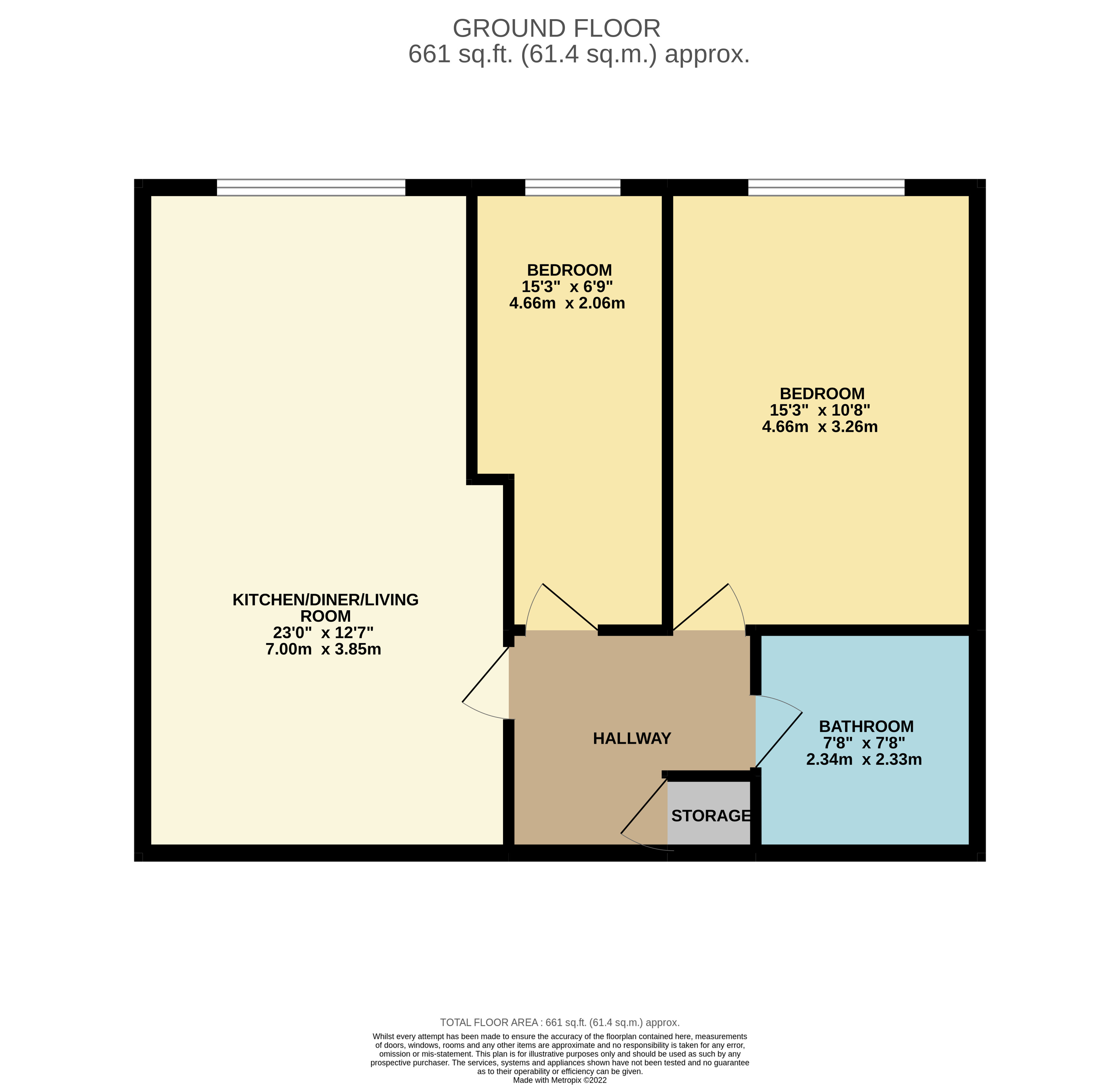 Bawtry Road, Wickersley, Rotherham S66, 2 bedroom flat to rent