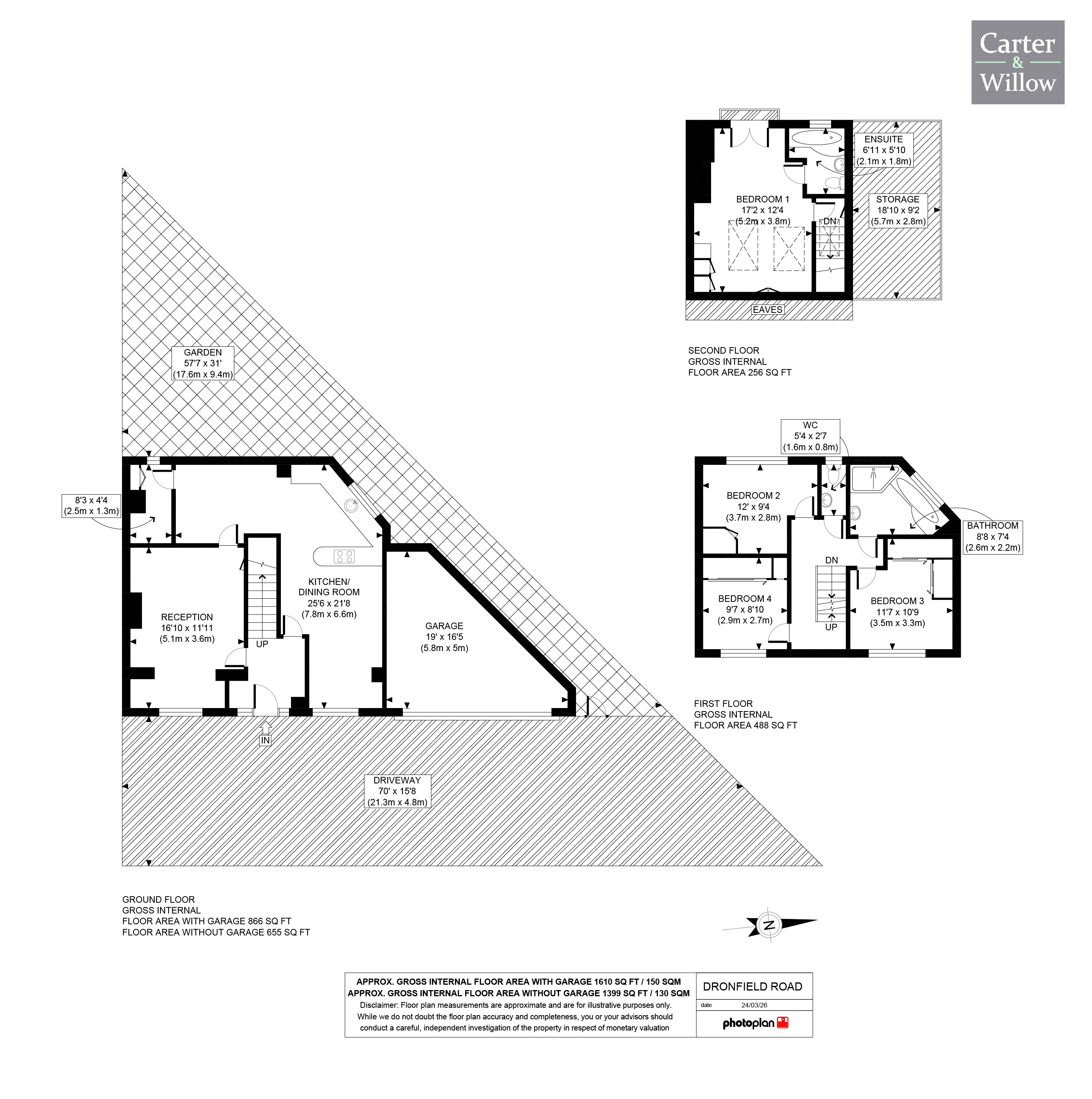 4, Dronfield Gardens, Dagenham floorplan