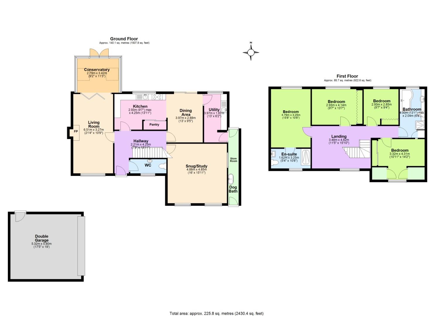 35, Main Street, Bagworth floorplan