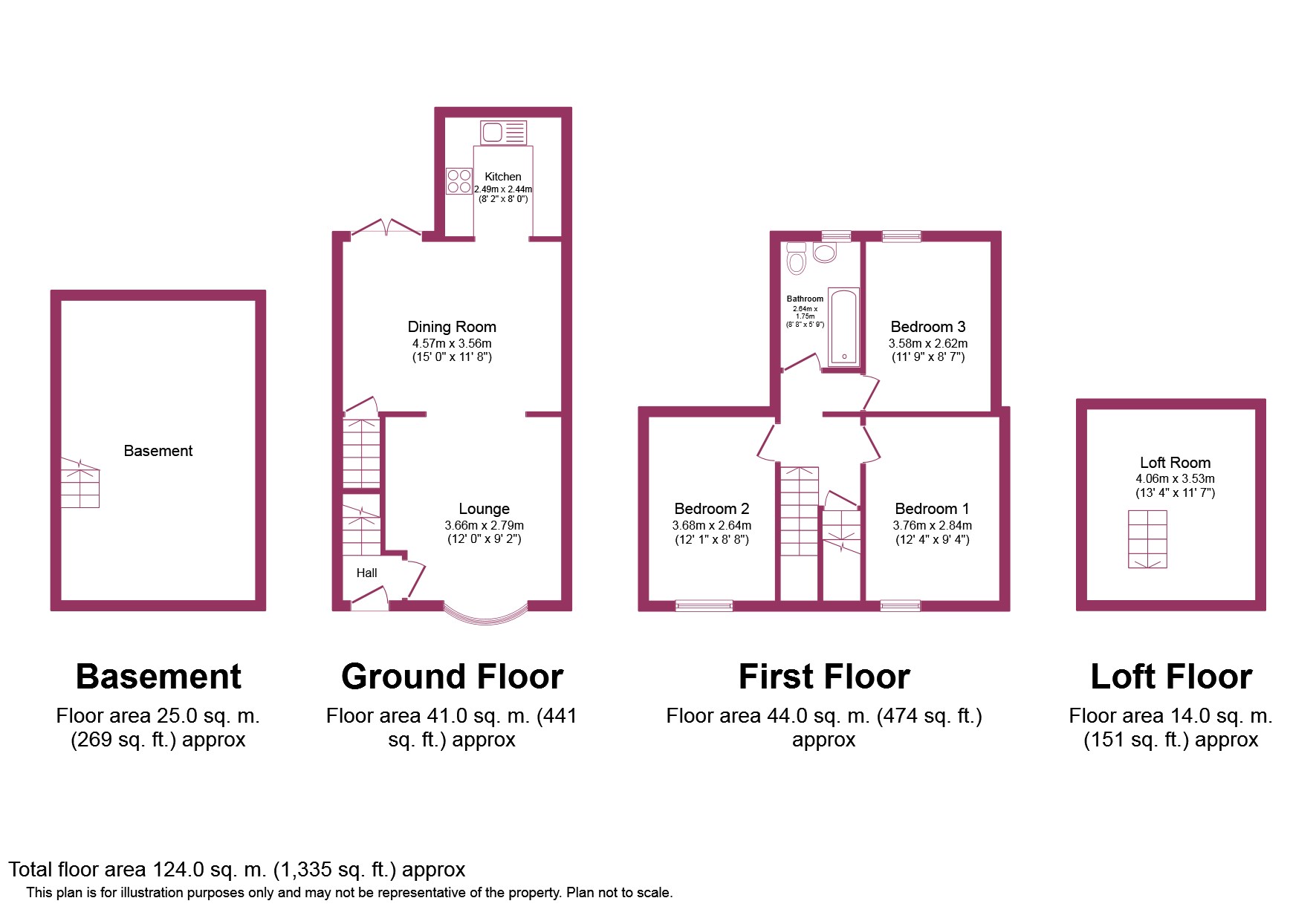 Broom Street, Swinton floorplan