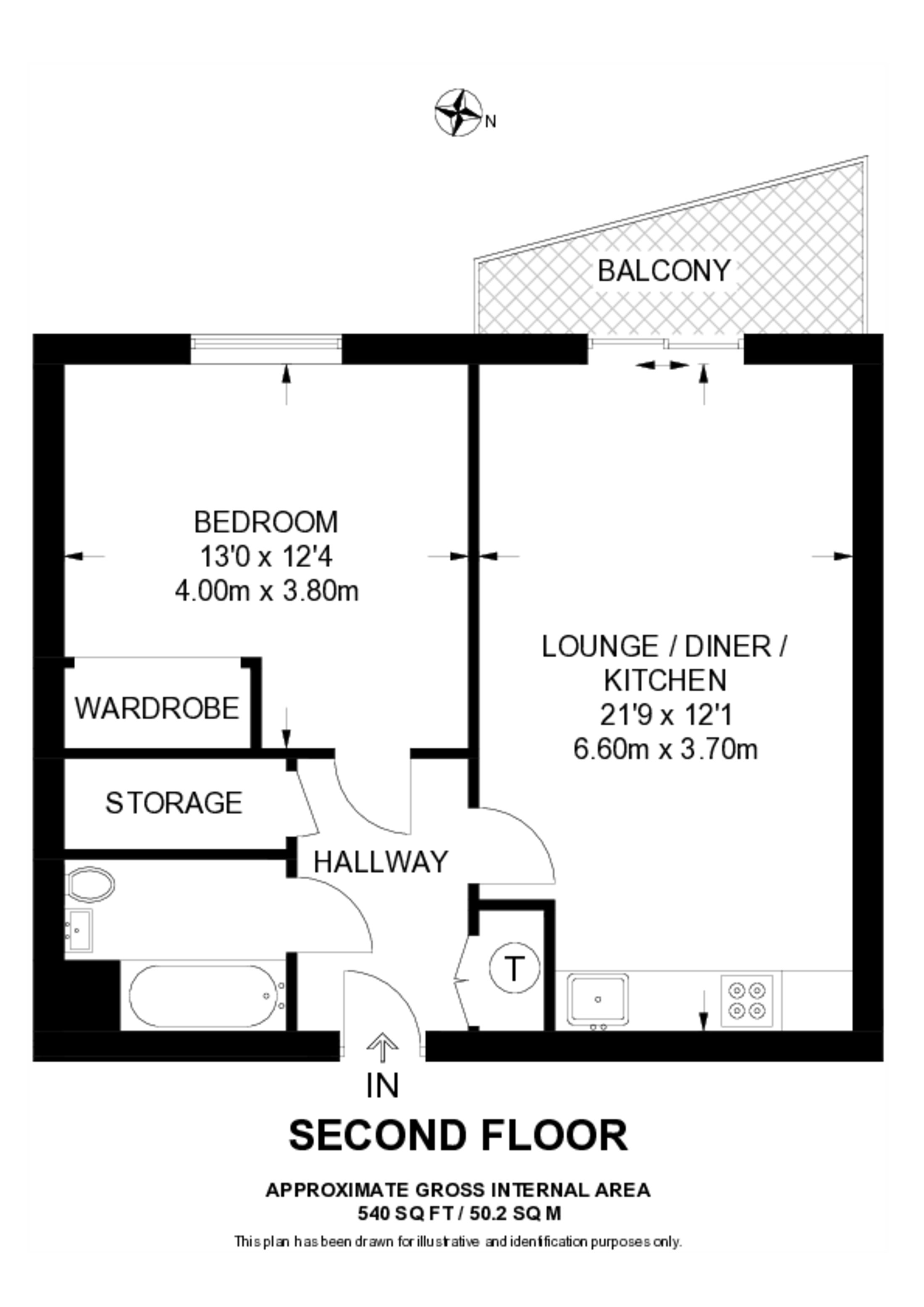 St George Wharf, Vauxhall floorplan
