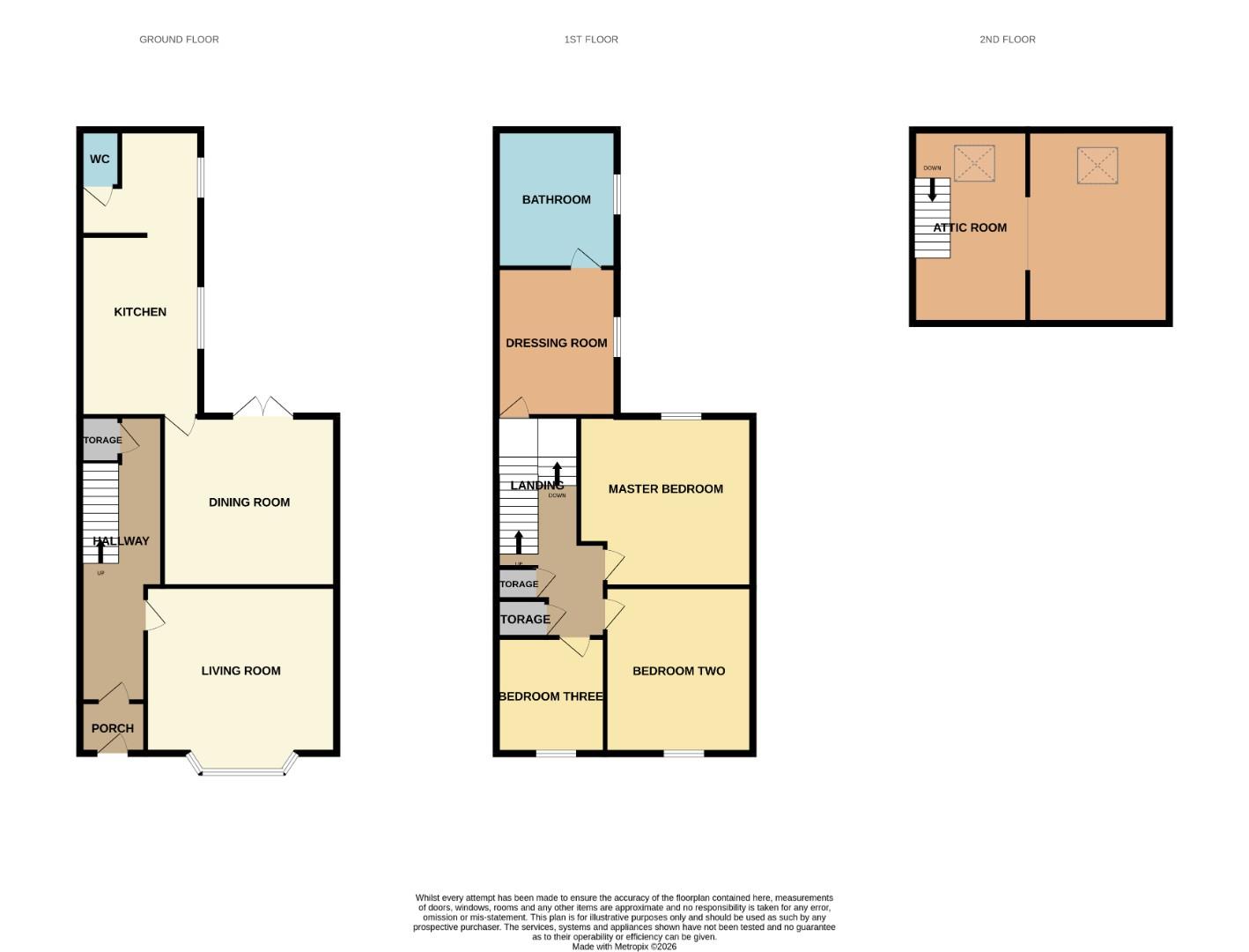 37, Gladstone Street, Crook floorplan
