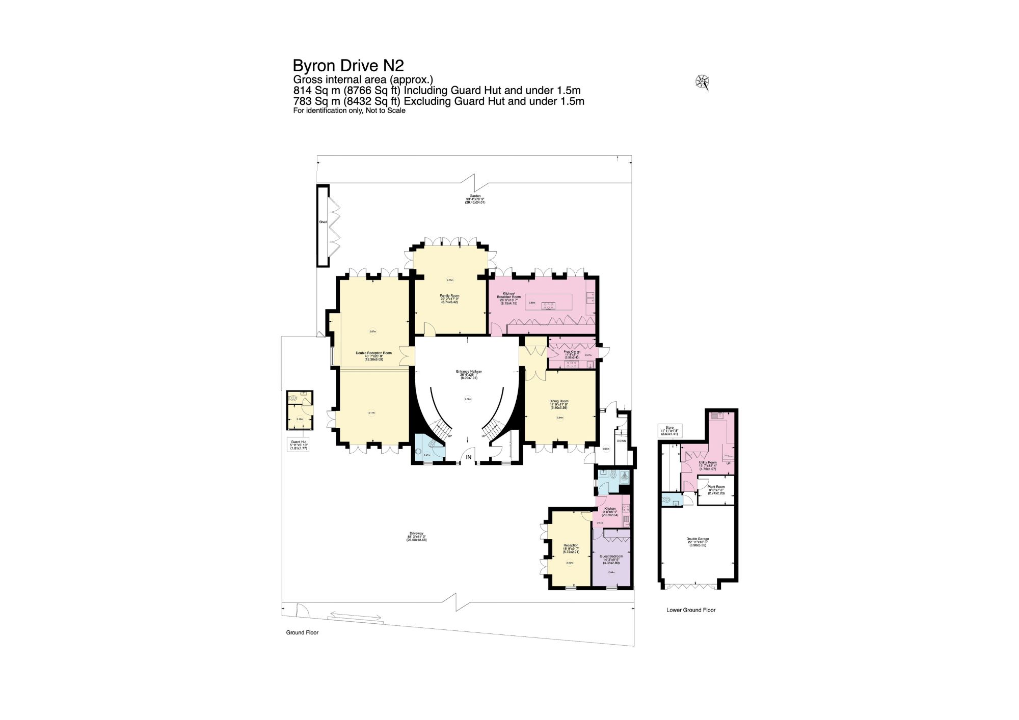 3, Byron Drive, London floorplan