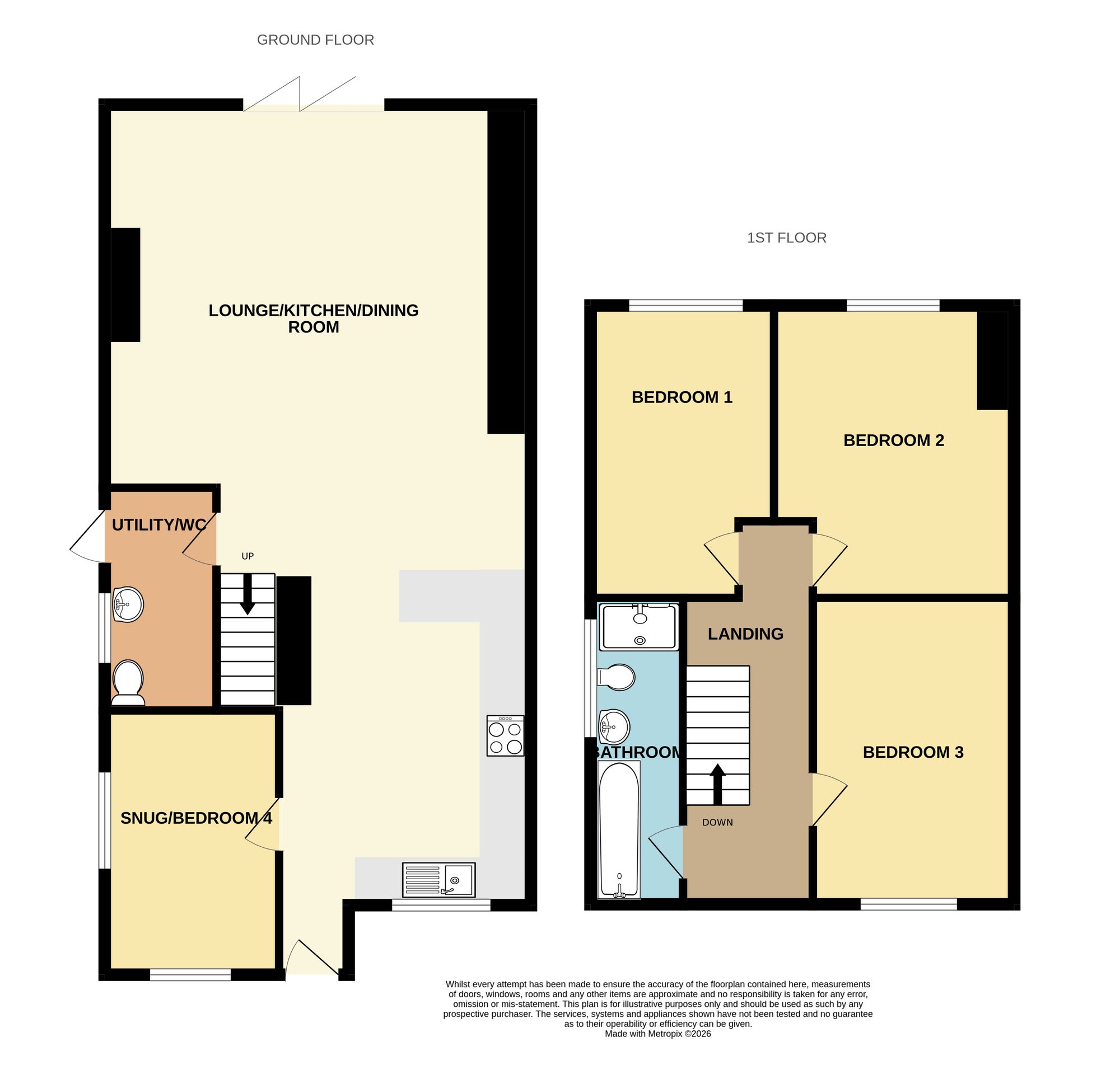 12 Dawnay Close, Scarborough floorplan