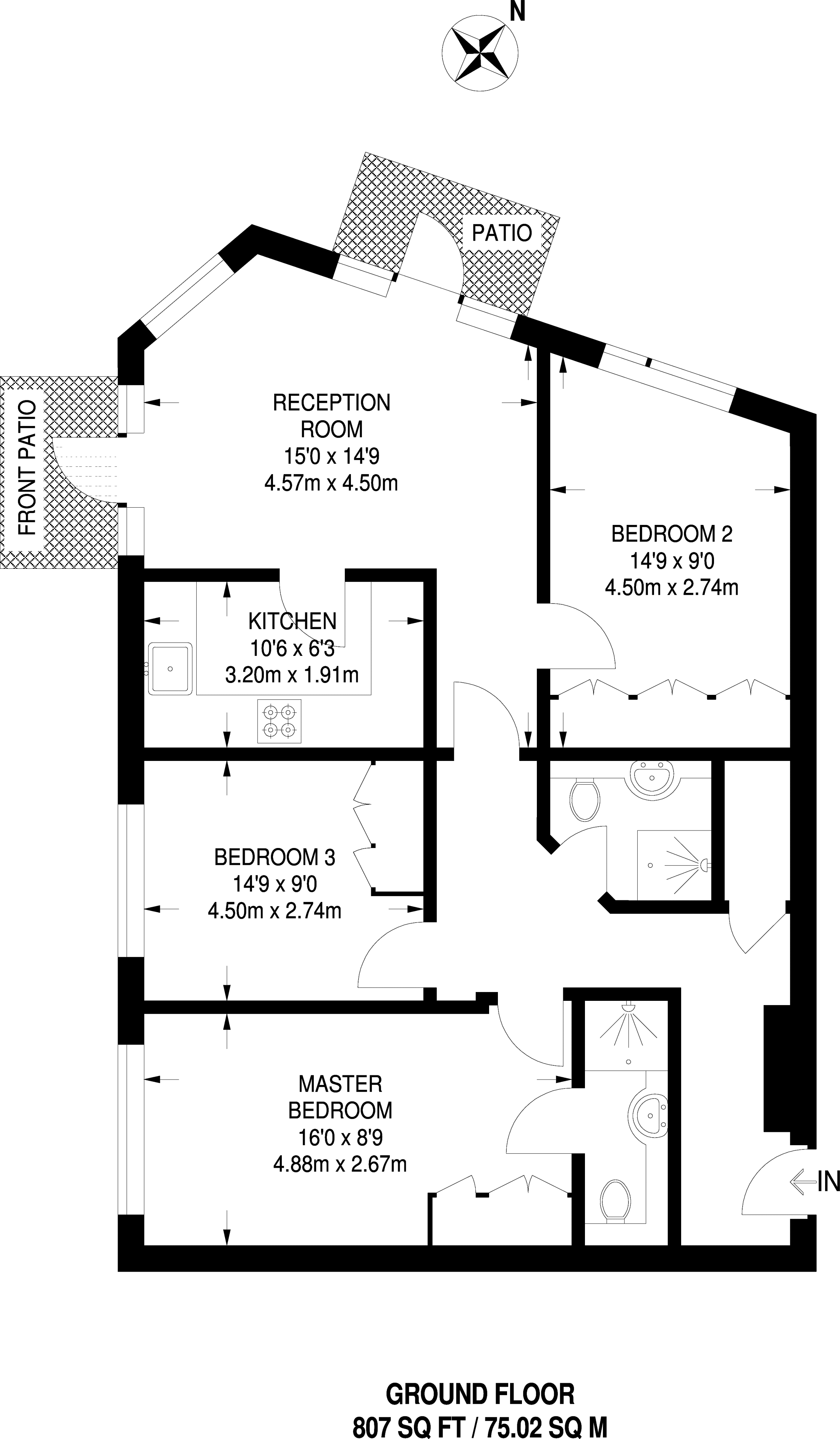 3 Bedrooms Flat to rent in Medway Street, Westminster SW1P