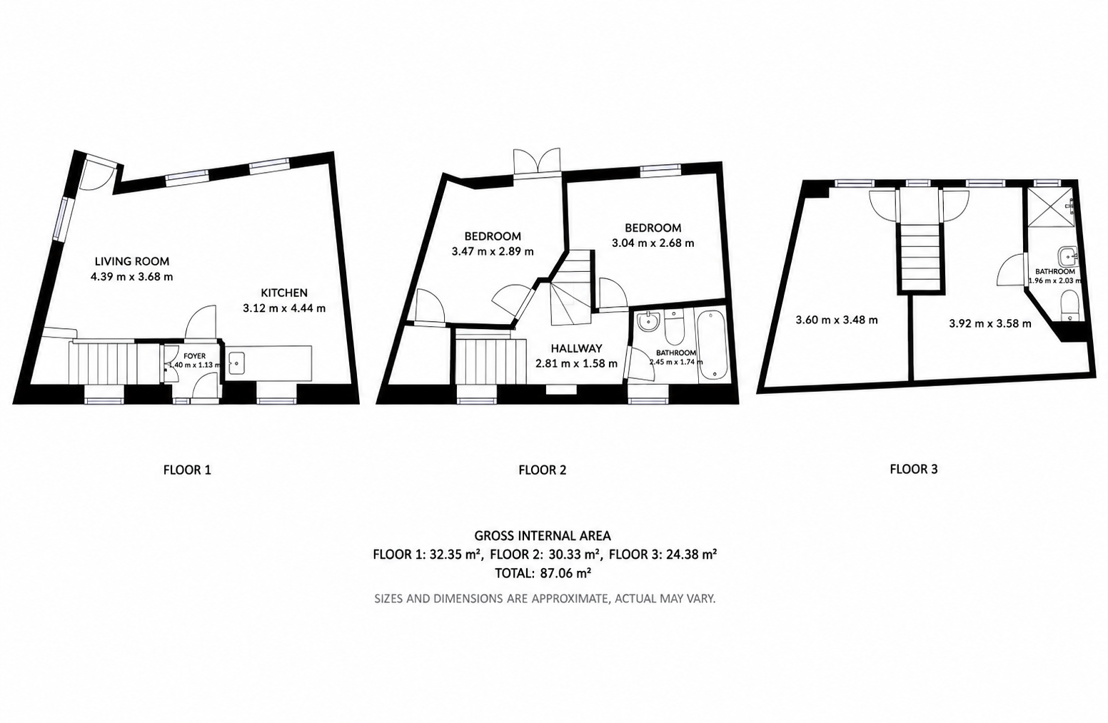 The Coach House, Hole House Fold, Stockport floorplan