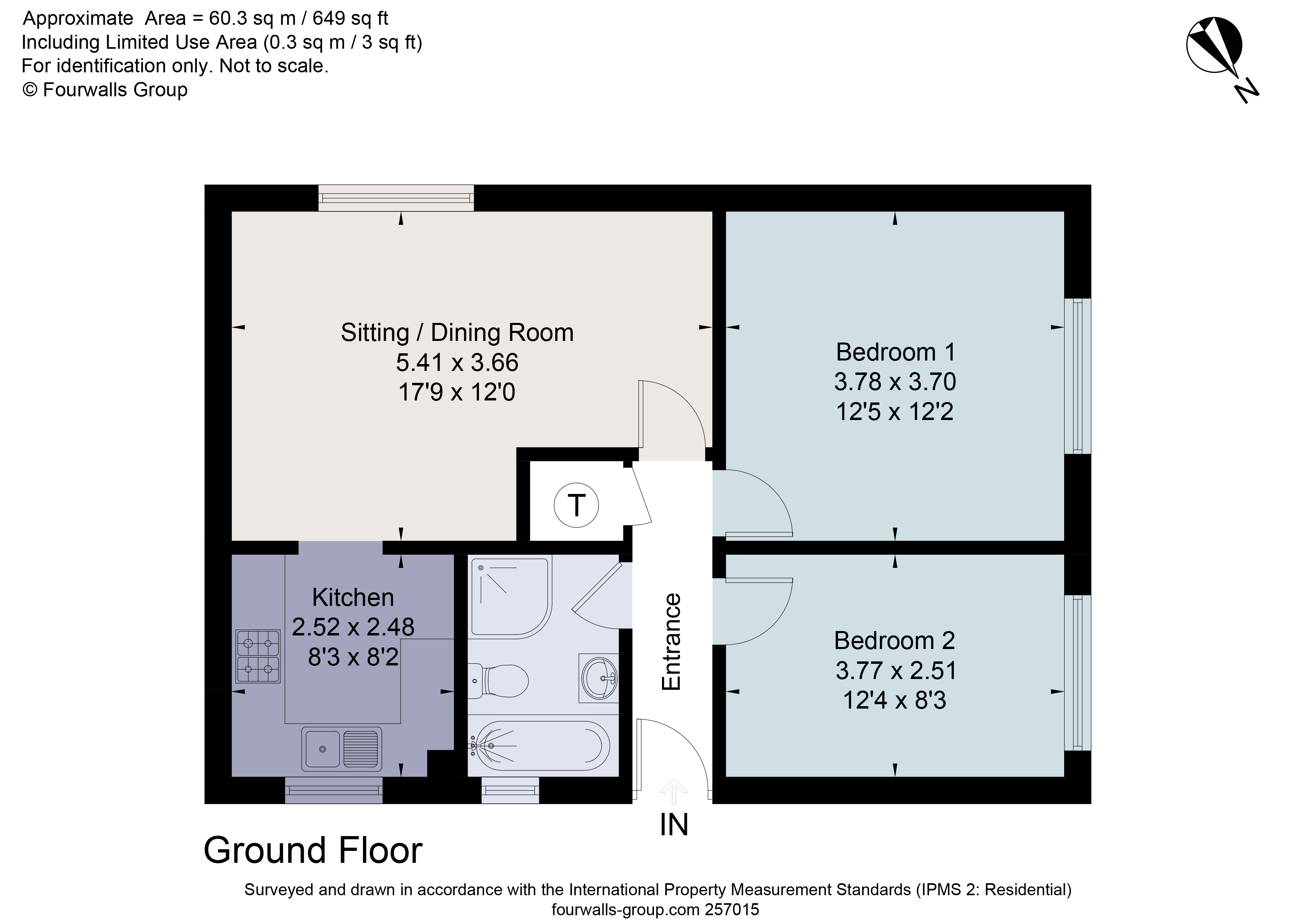 8,, Saddlers Mews, St. Albans floorplan