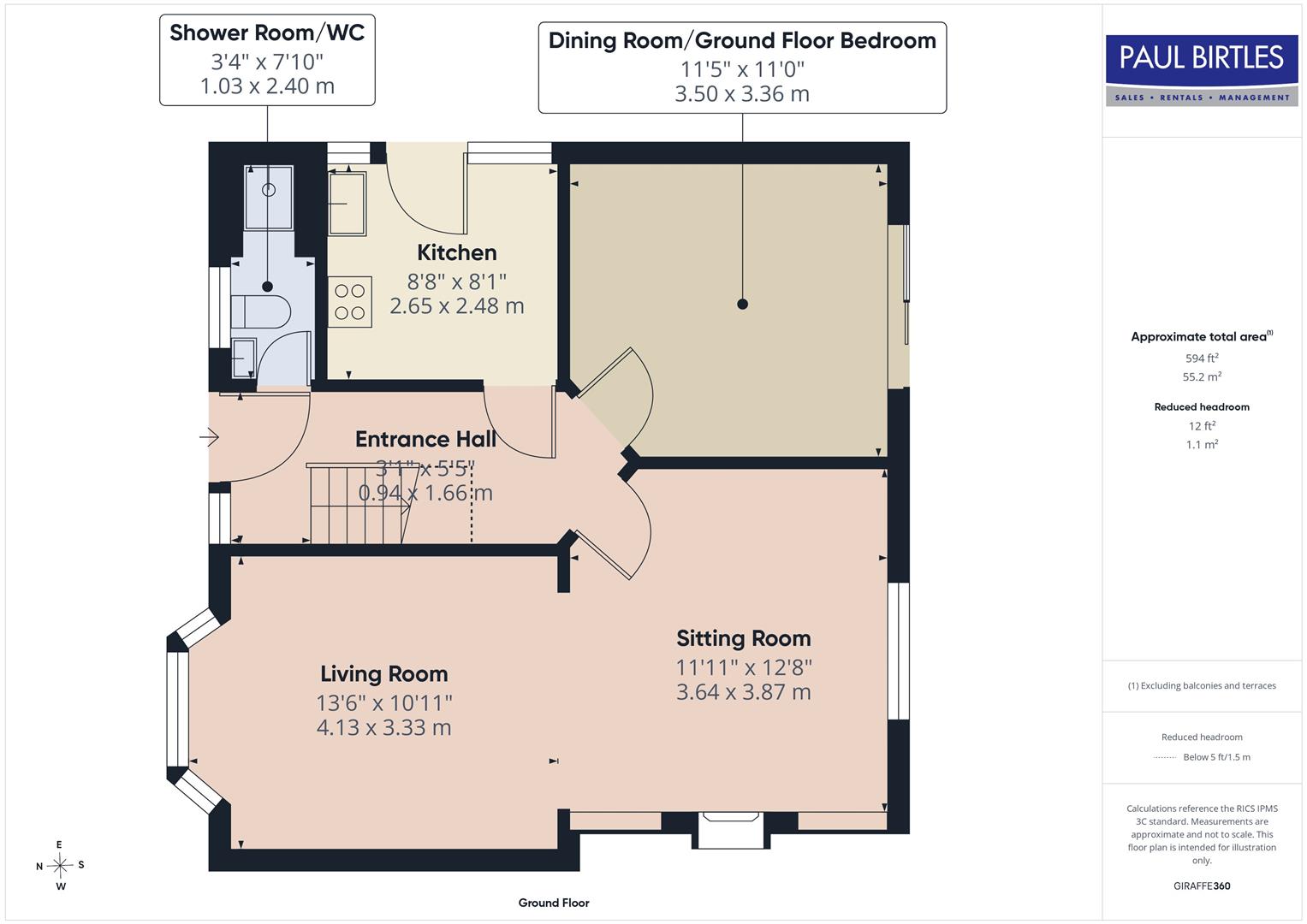 17, Shawe Road, Manchester floorplan