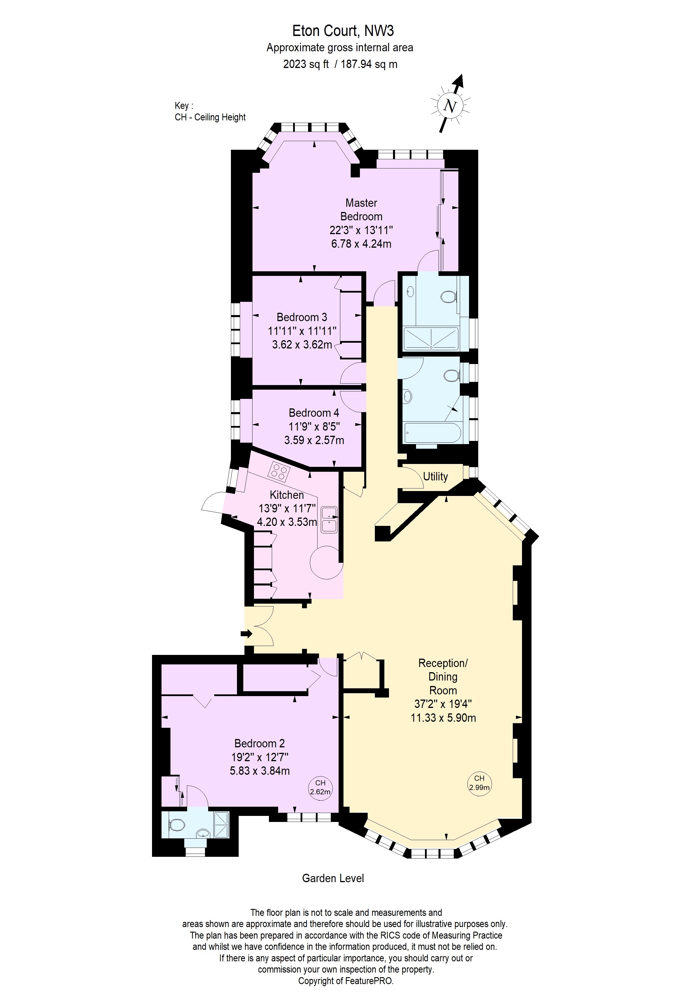 17, Eton Court, Belsize Park floorplan