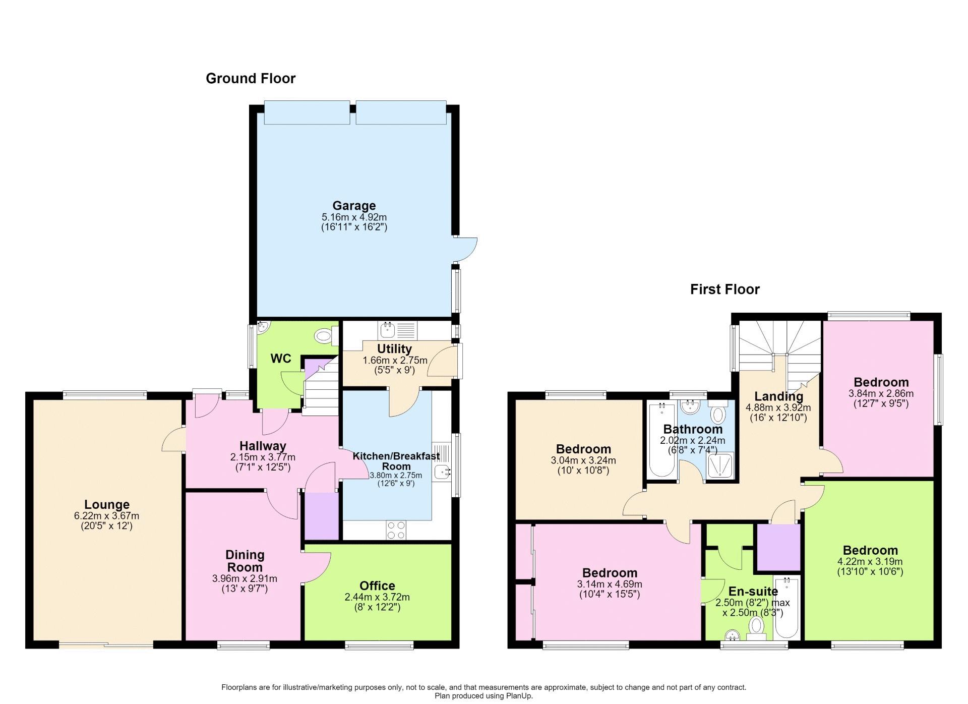 6, Wood Close, Newport floorplan