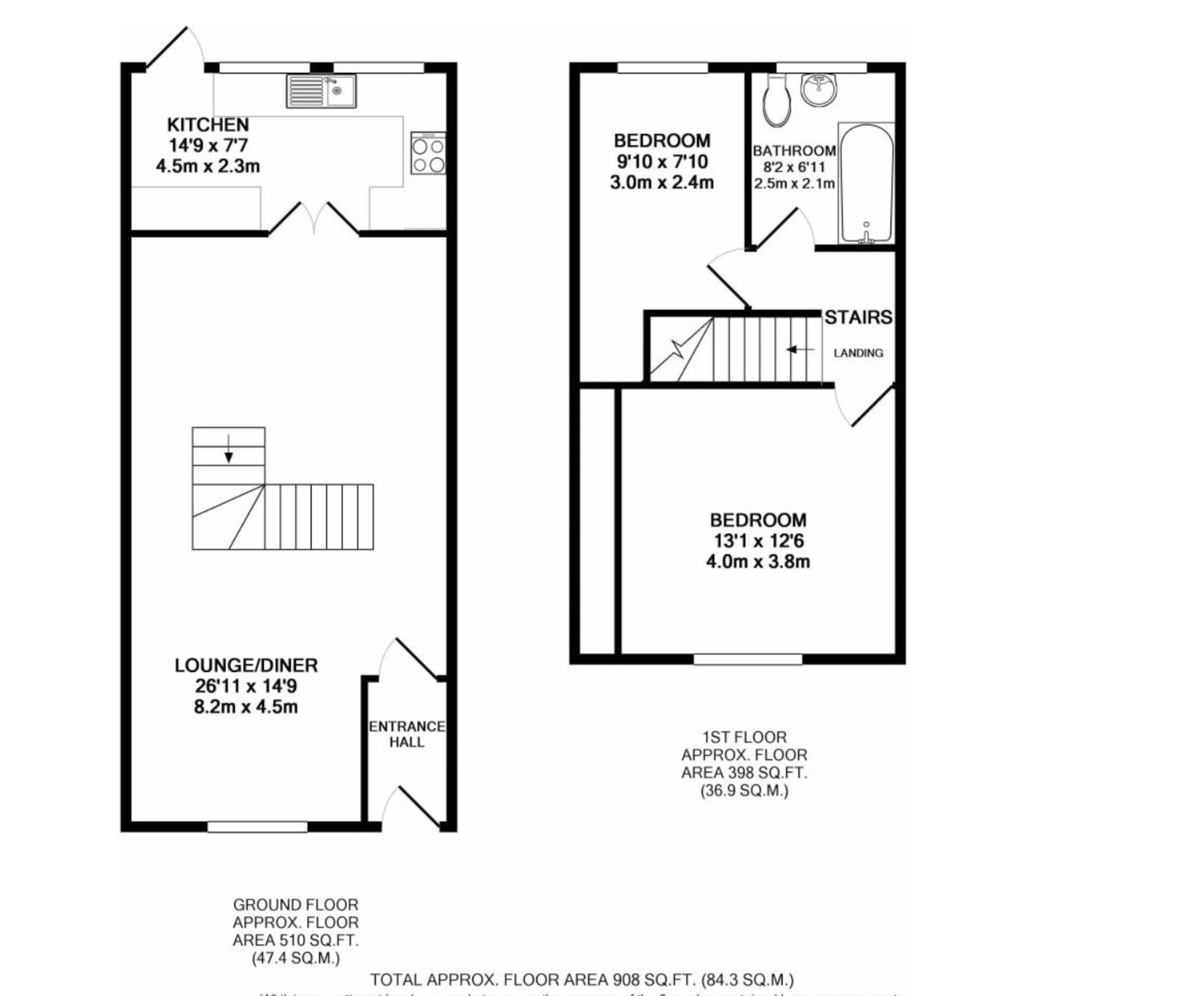 41 High Street, Newton-Le-Willows floorplan