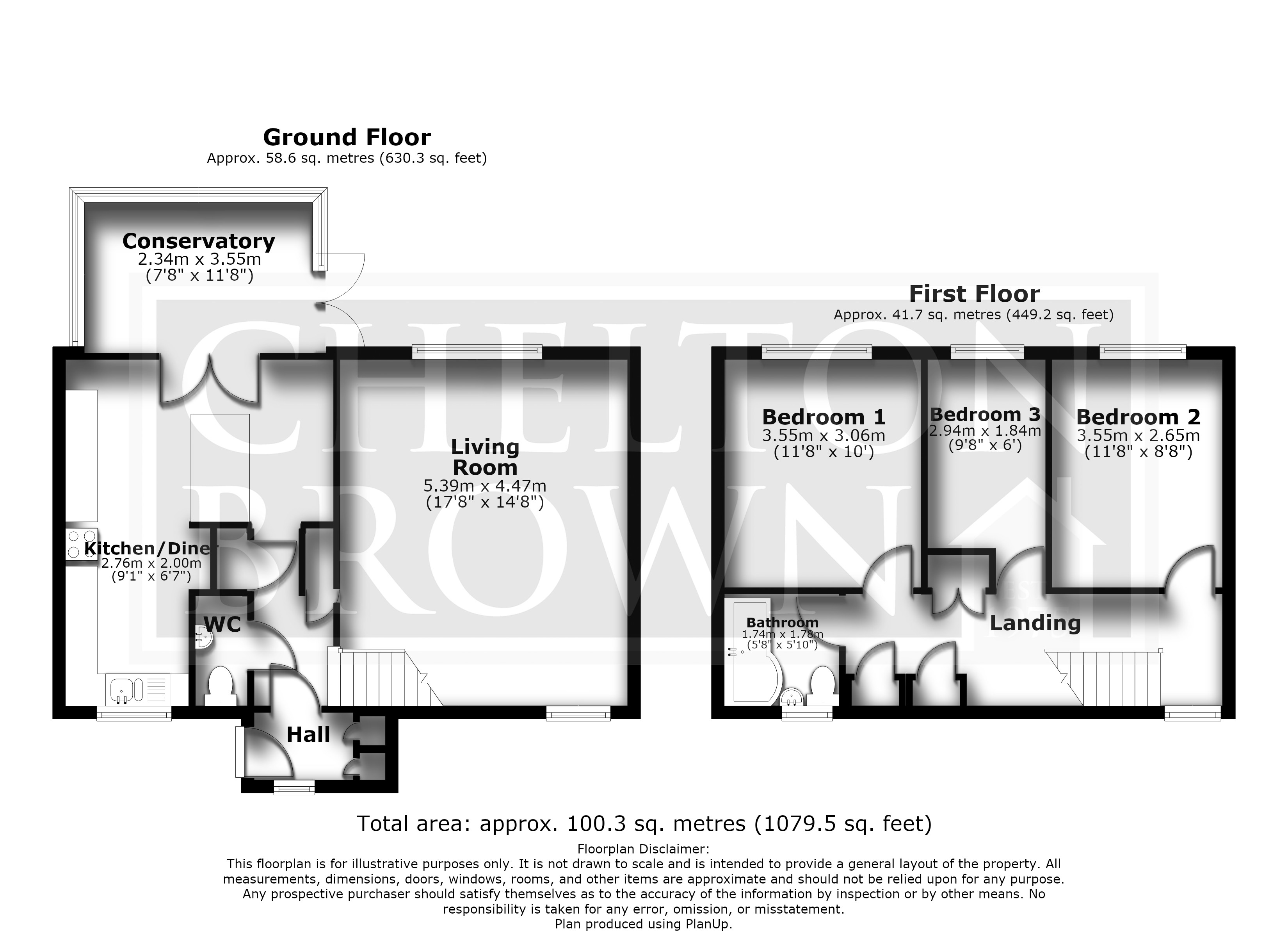 317, Shelley Road, Wellingborough floorplan