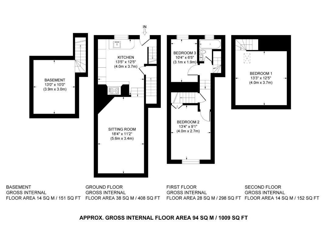 7, Market Square, Buckingham floorplan