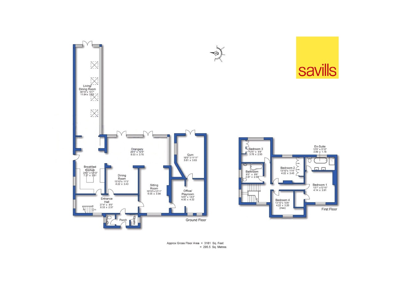 13, Chester Road, Childer Thornton floorplan