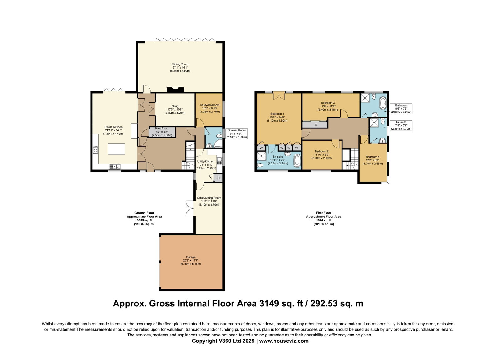 Beecourt, Station Road, Warwick floorplan