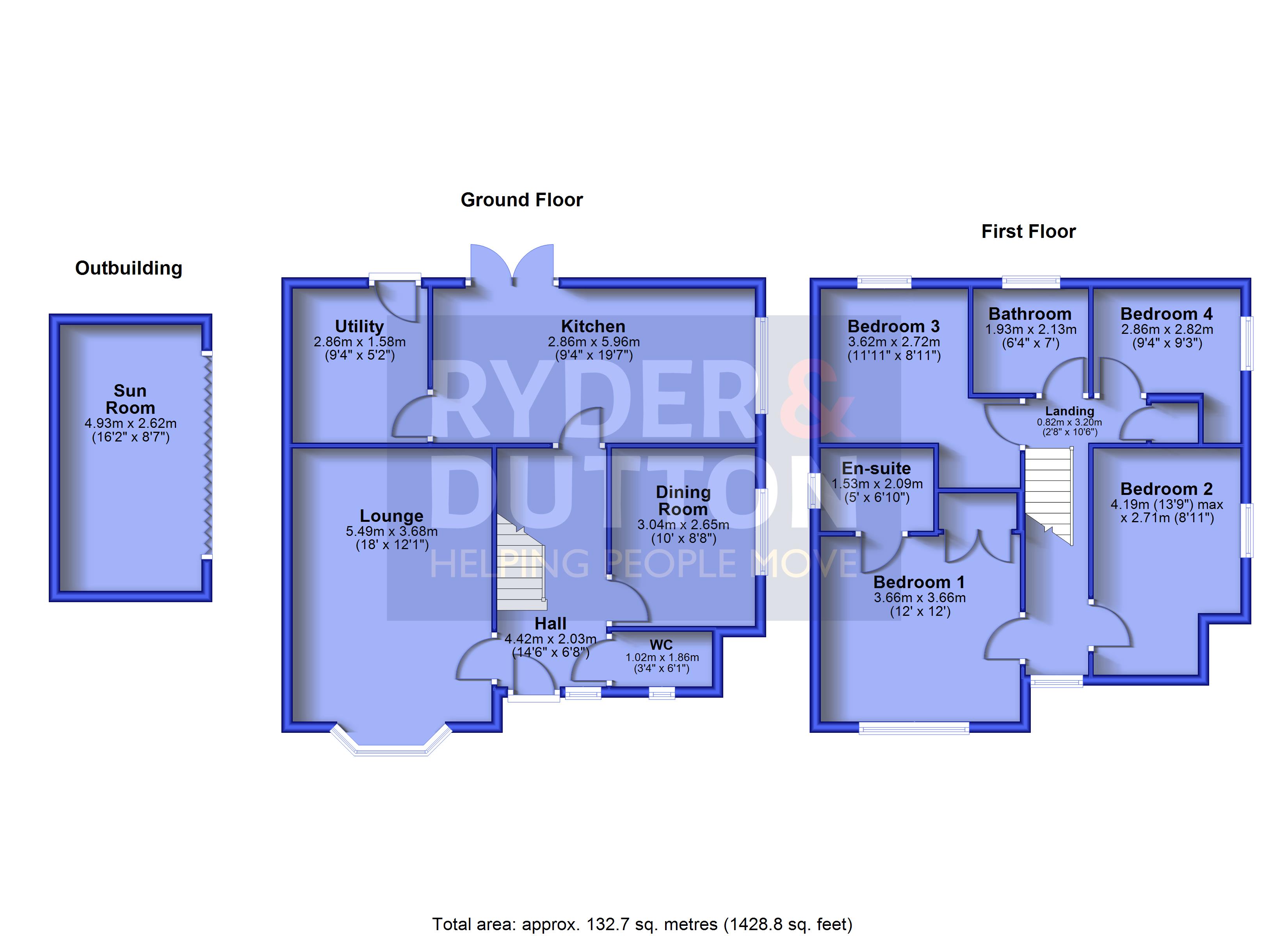 53, Ginnell Farm Avenue, Rochdale floorplan