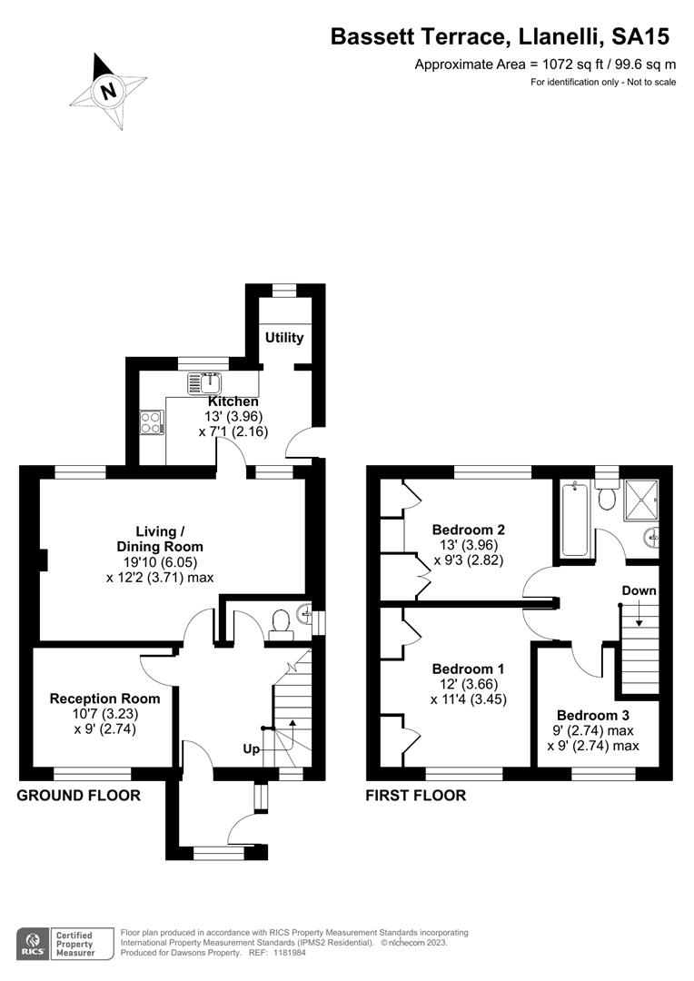 28, Bassett Terrace, Llanelli floorplan