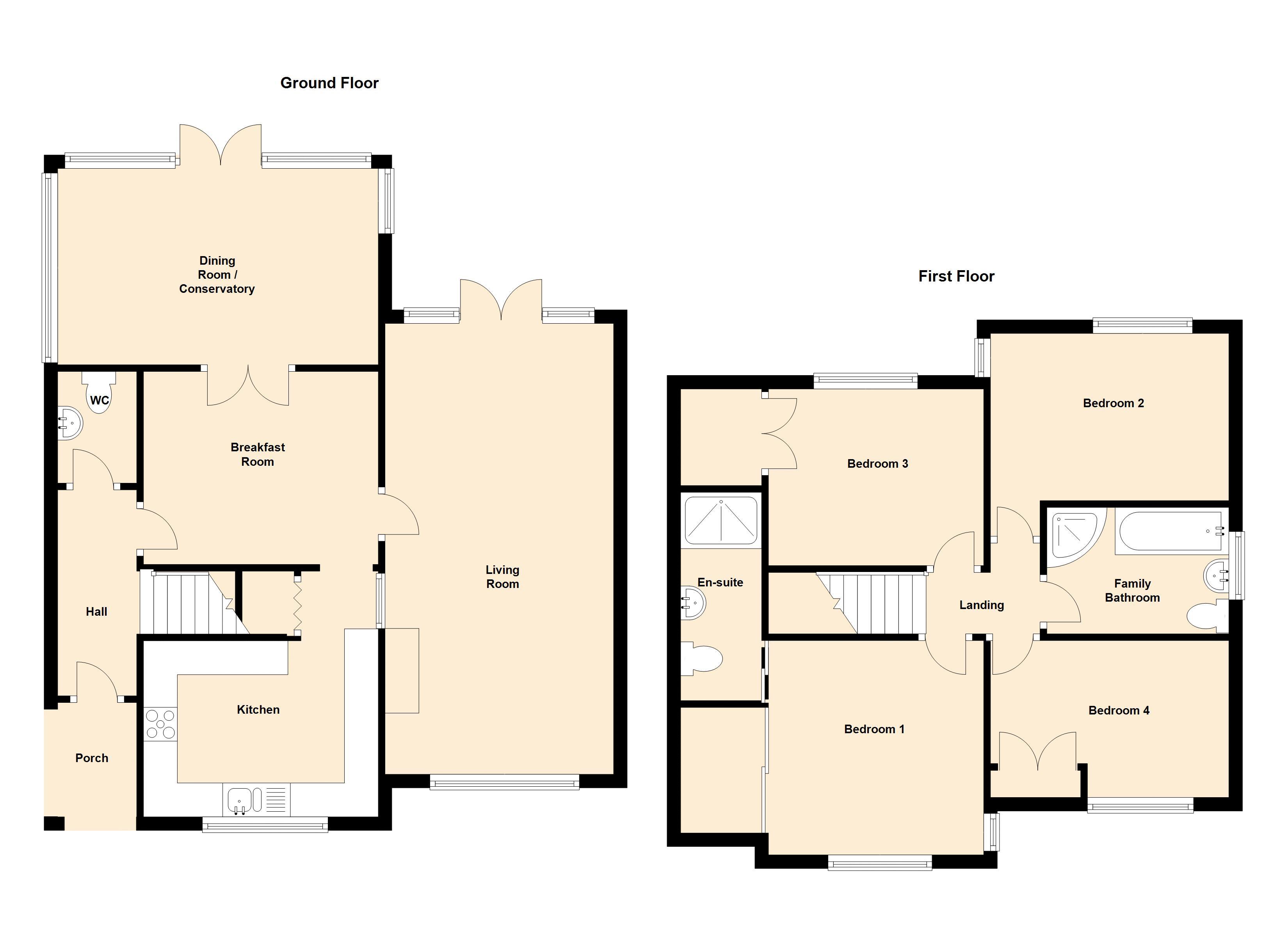 4 Bedrooms Detached house for sale in Westoning Road, Harlington, Dunstable LU5
