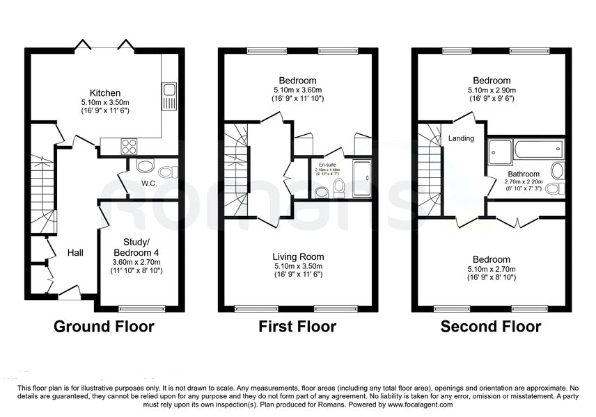 78, Churchill Road, Uxbridge floorplan
