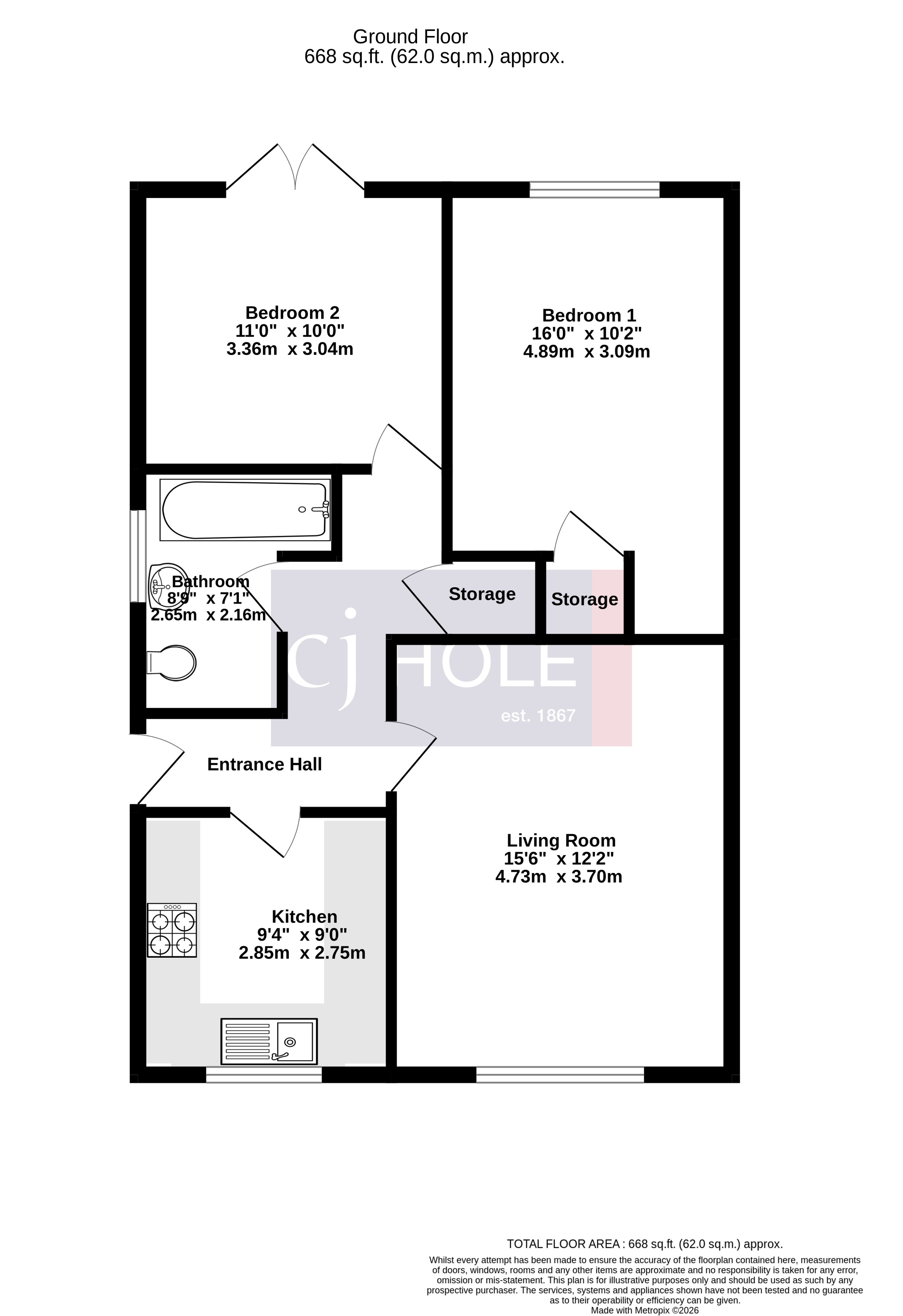 35, Knightcott Park, Somerset floorplan
