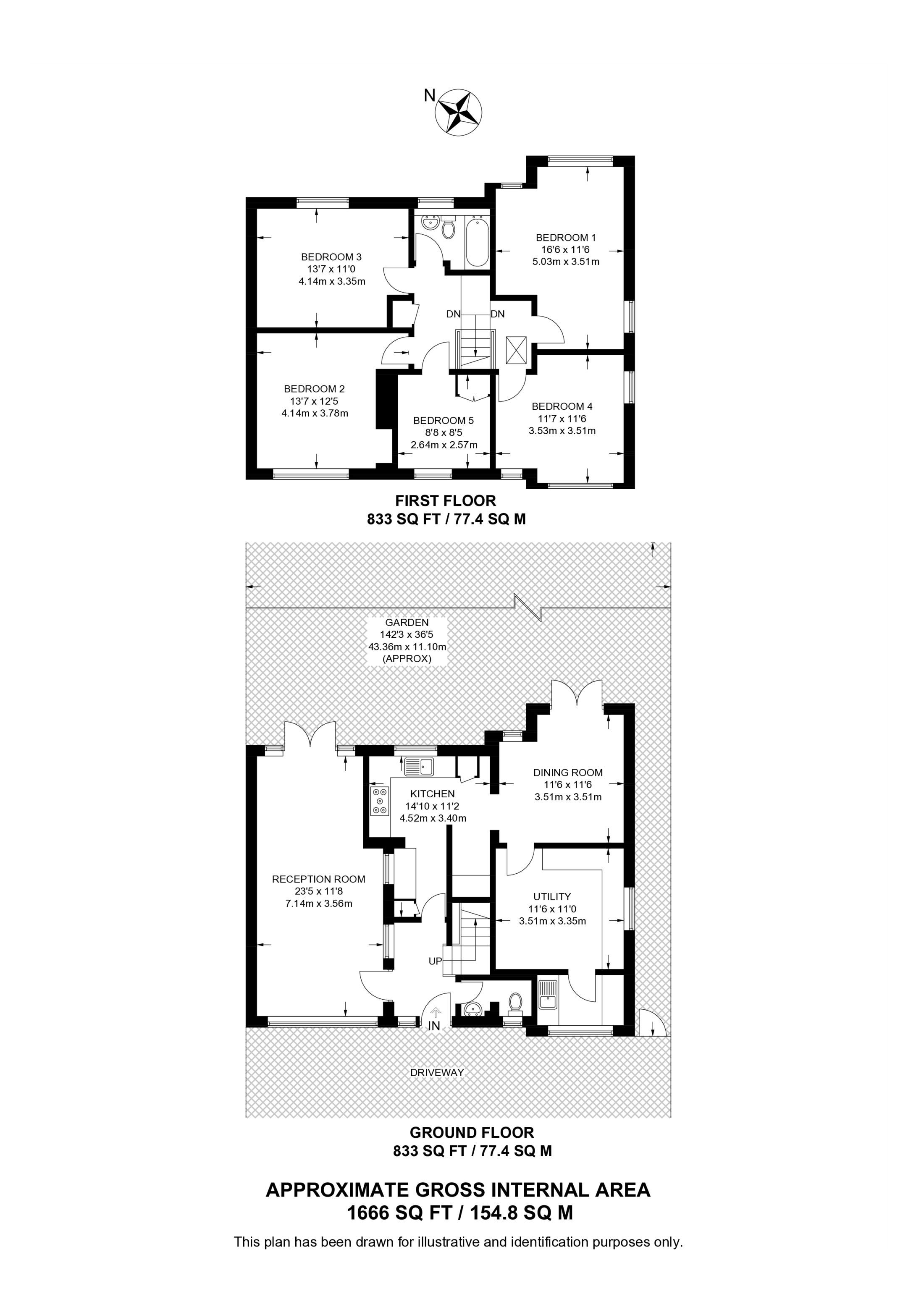 Bowness Crescent, Kingston Vale floorplan