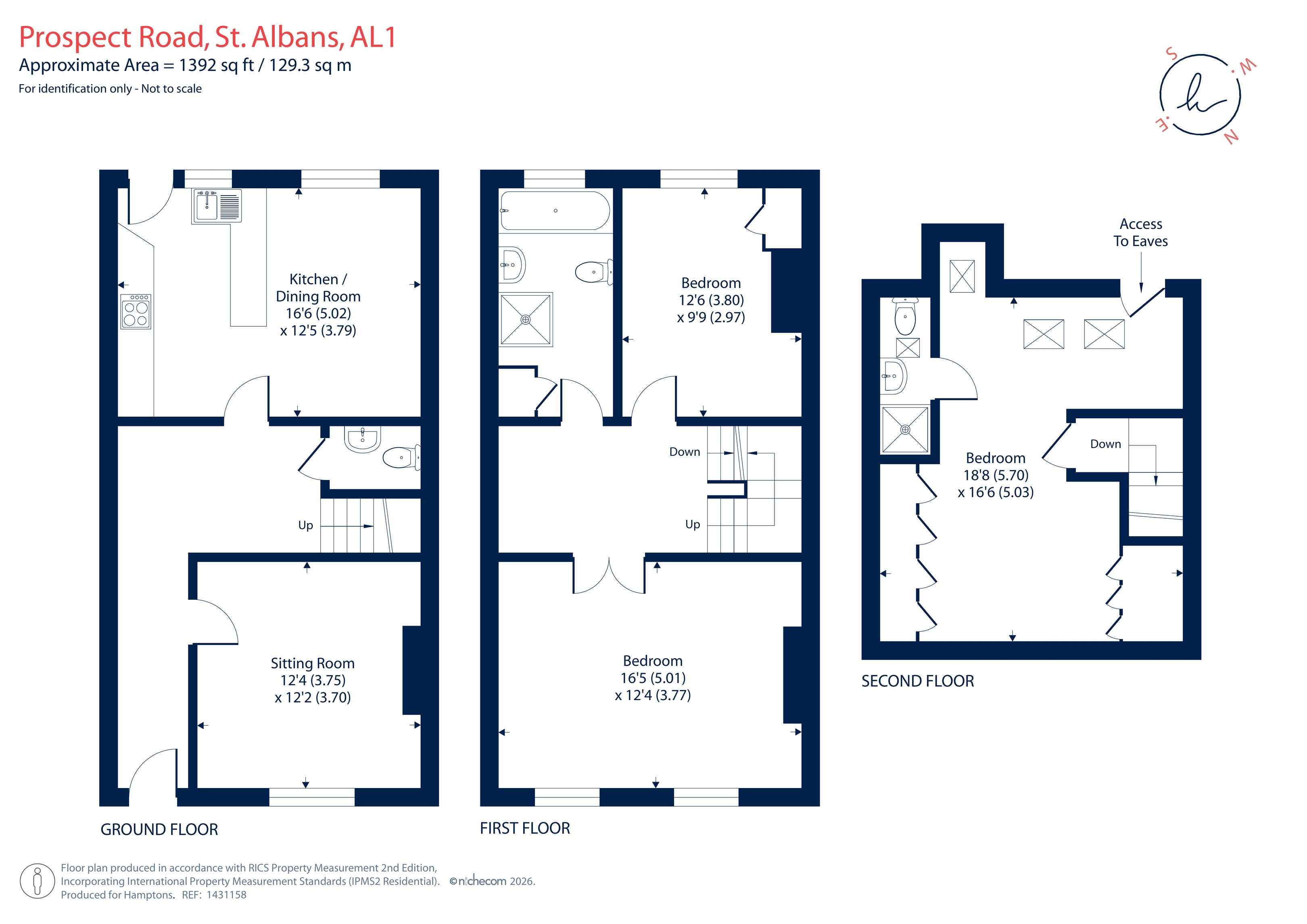 26, Prospect Road, St. Albans floorplan