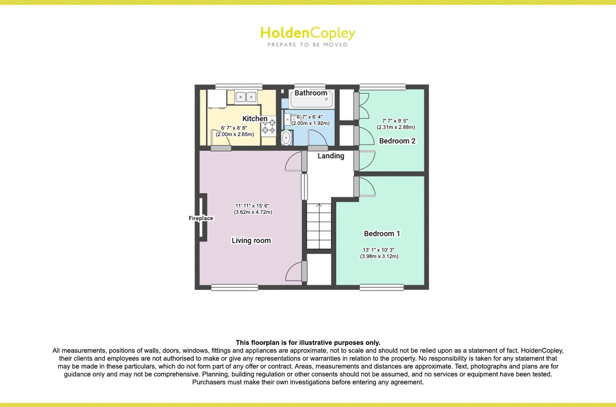 2 Larkspur Avenue, Nottingham floorplan
