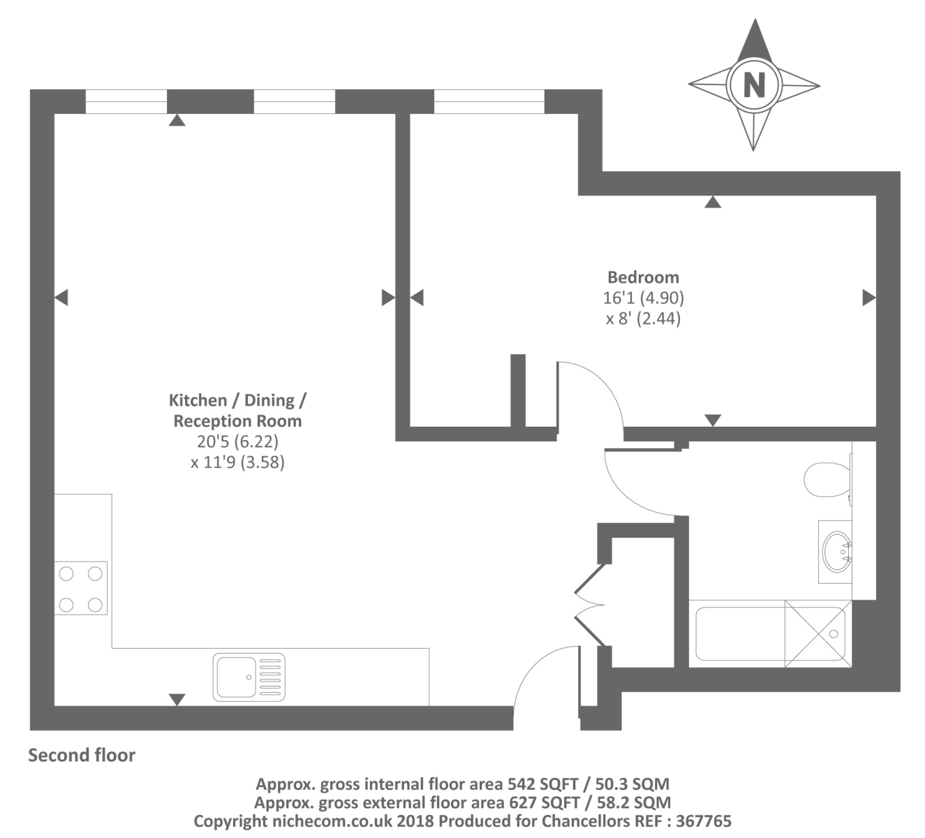 1 Bedrooms Flat for sale in Garrard House, Reading RG1