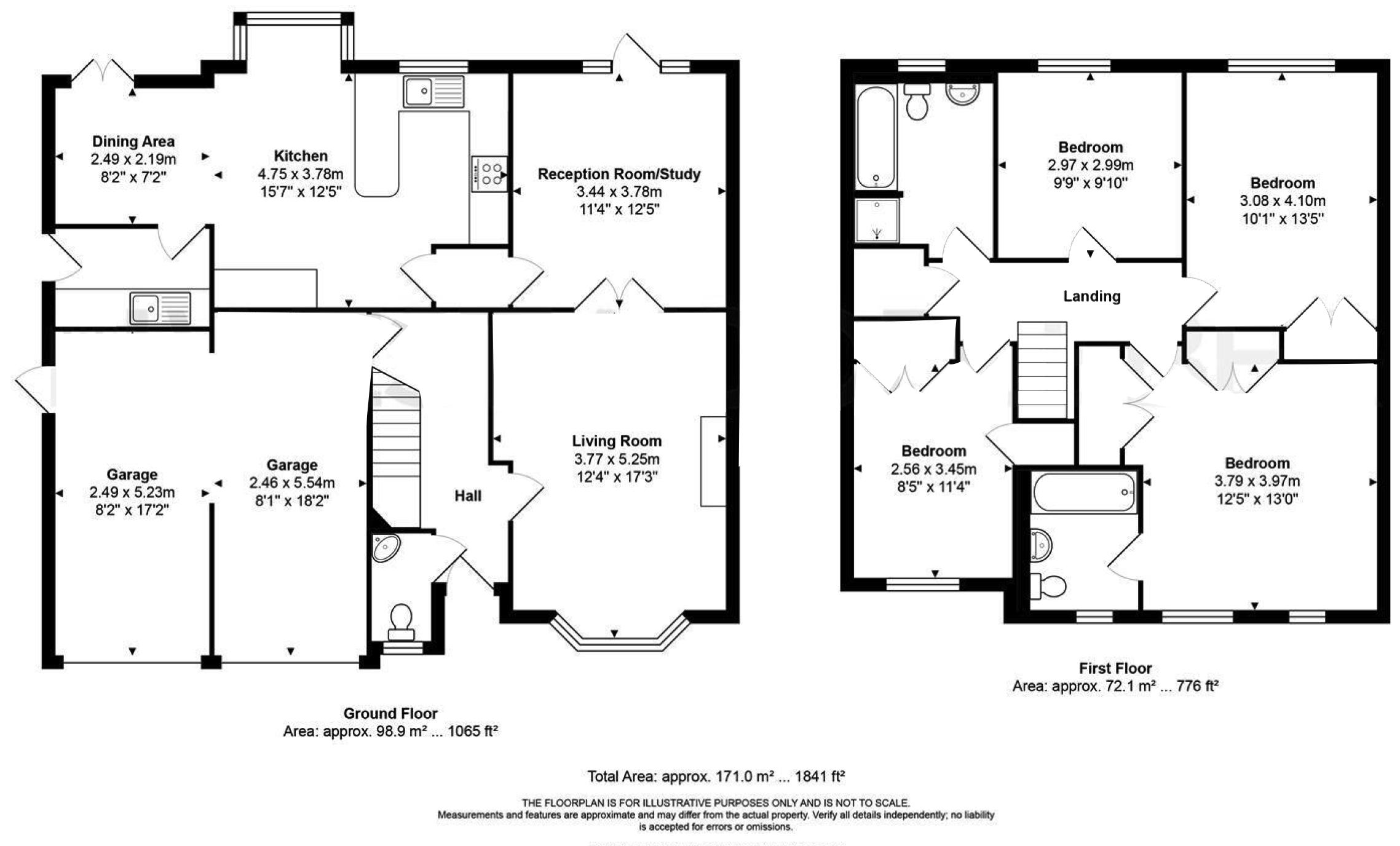 23, Pulham Avenue, Broxbourne floorplan