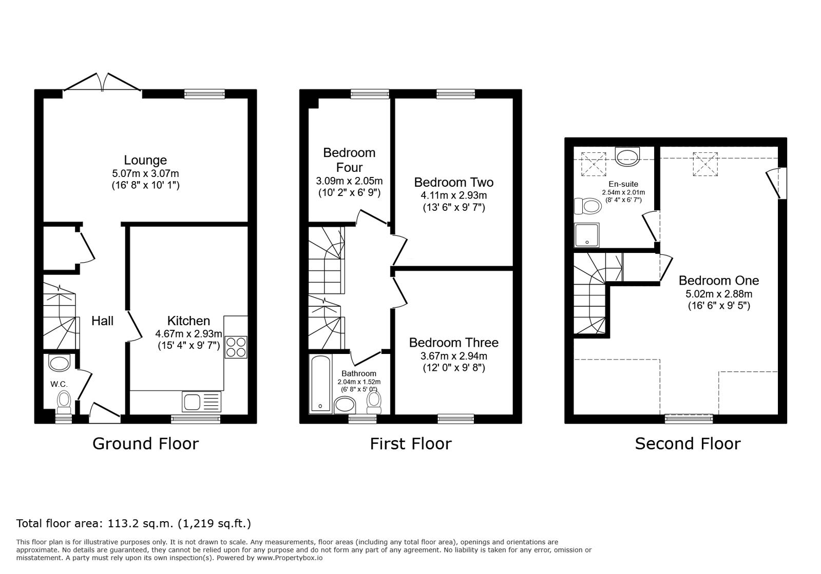 3, Bowes Road, Derby floorplan