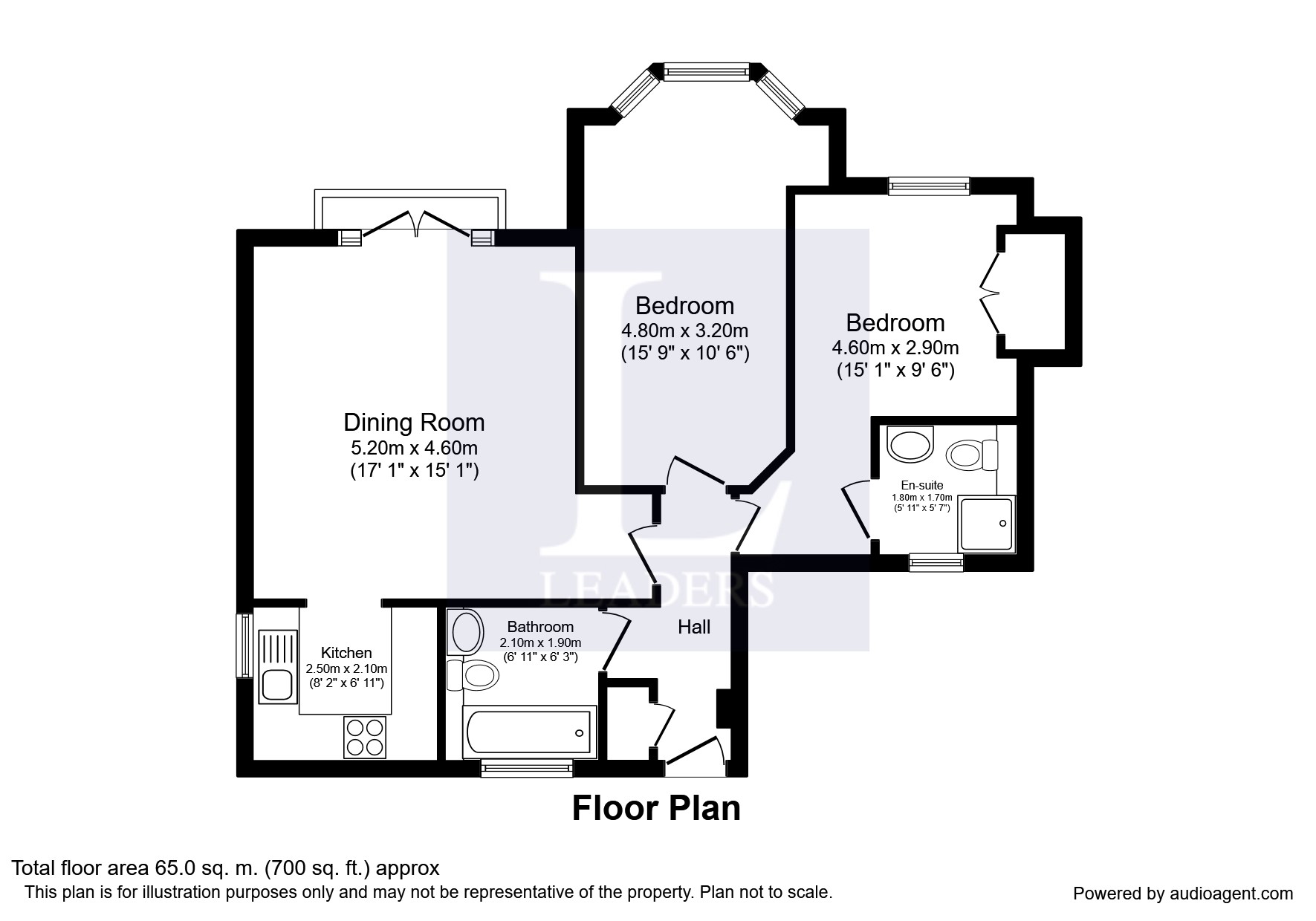 2 Bedrooms  to rent in Vantage Court, Goldsworth Road, Woking GU21