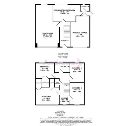 4 Bedrooms Detached house for sale in Coleridge Drive, Abingdon, Oxfordshire OX14