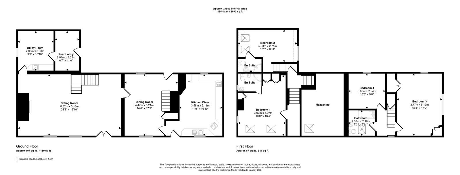 Stable Cottage, Southampton Droxford floorplan