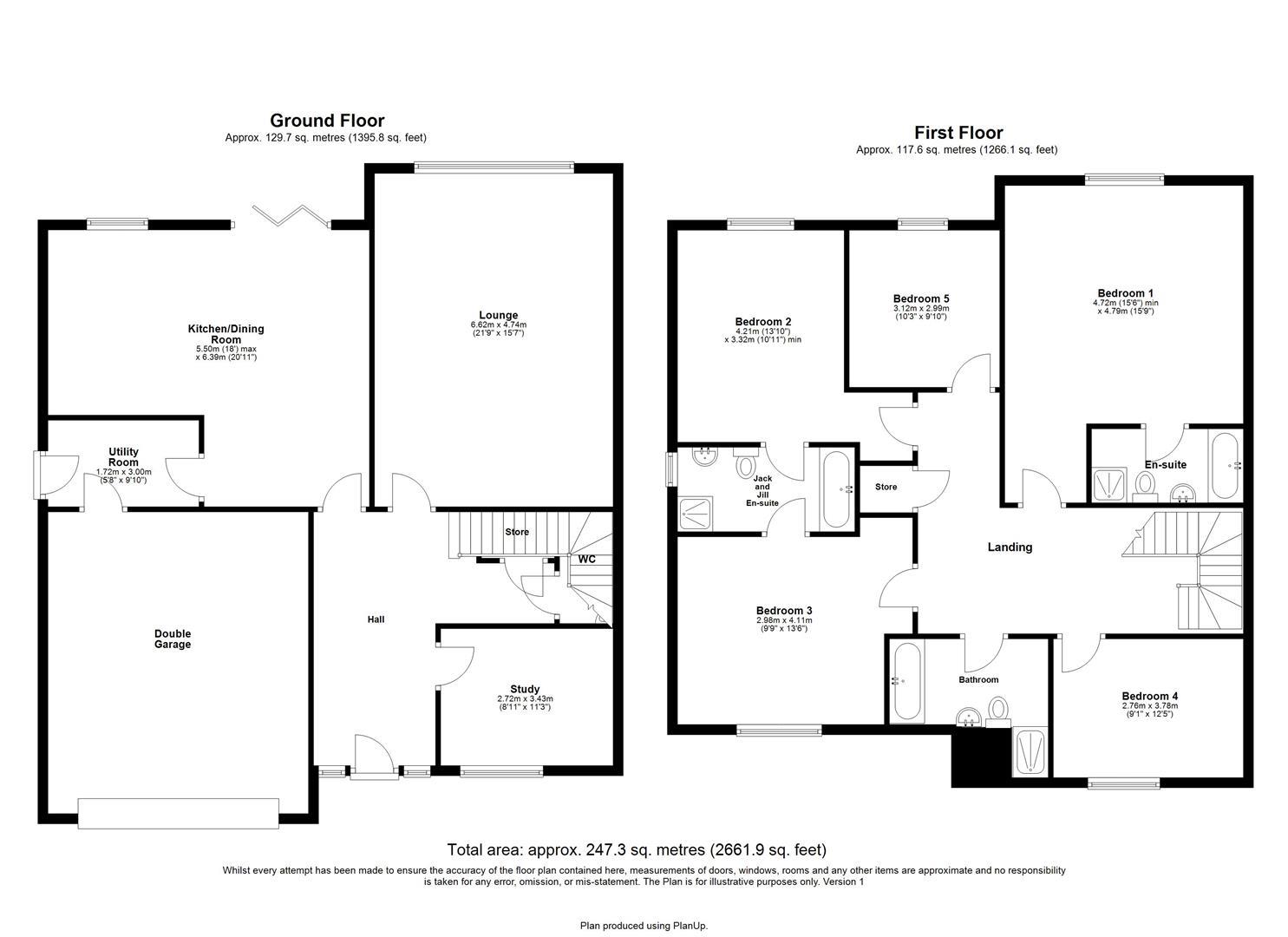 4, Eachwick Drive, Newcastle Upon Tyne floorplan