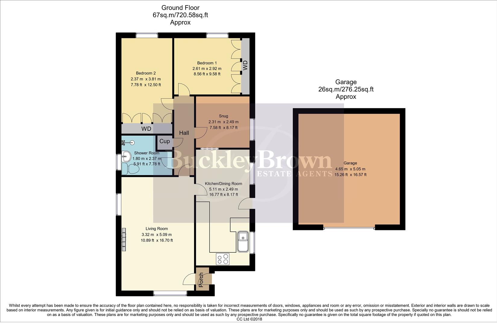 2, Fernleigh Rise, Mansfield floorplan