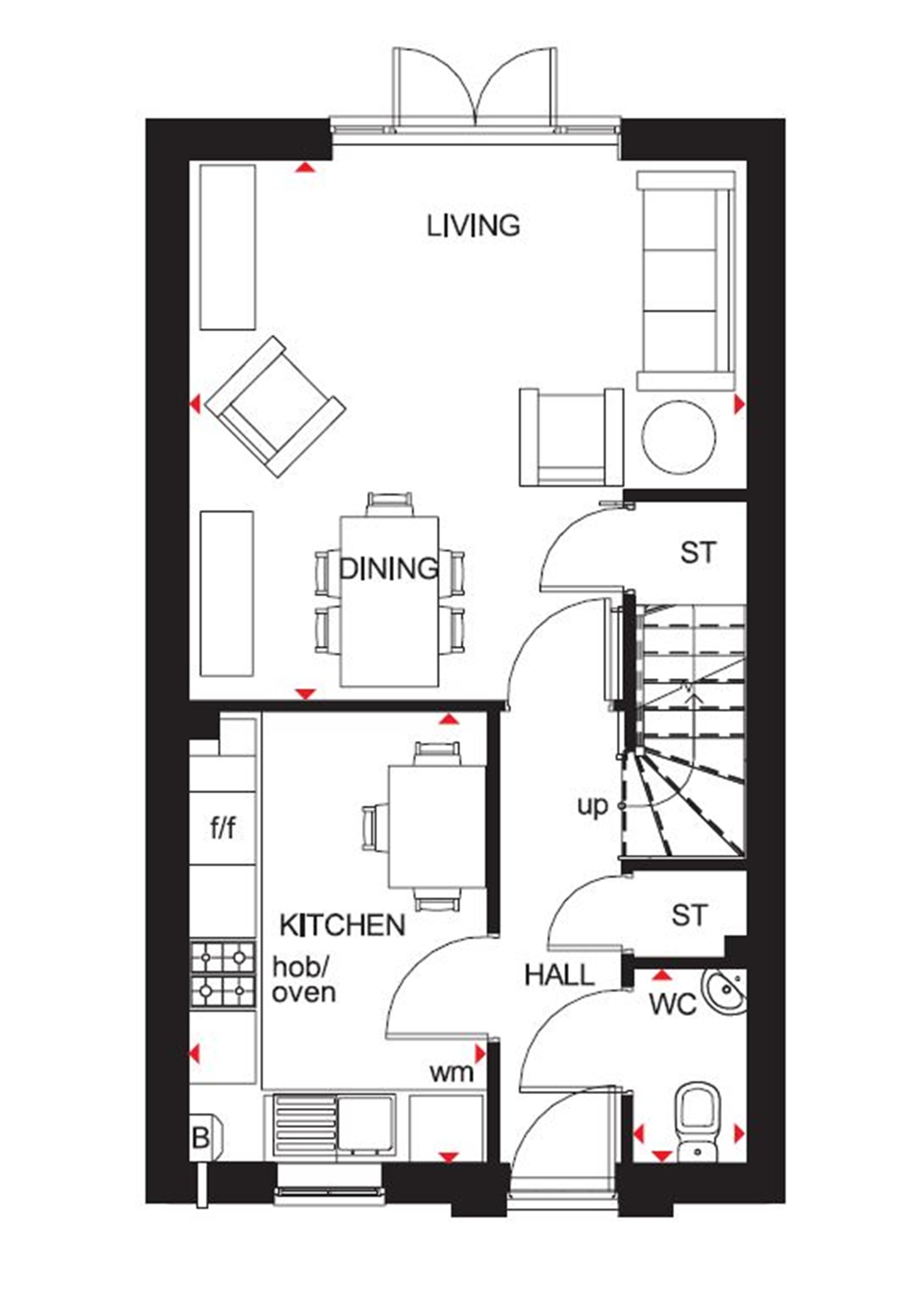 3 Bedrooms Semi-detached house for sale in 