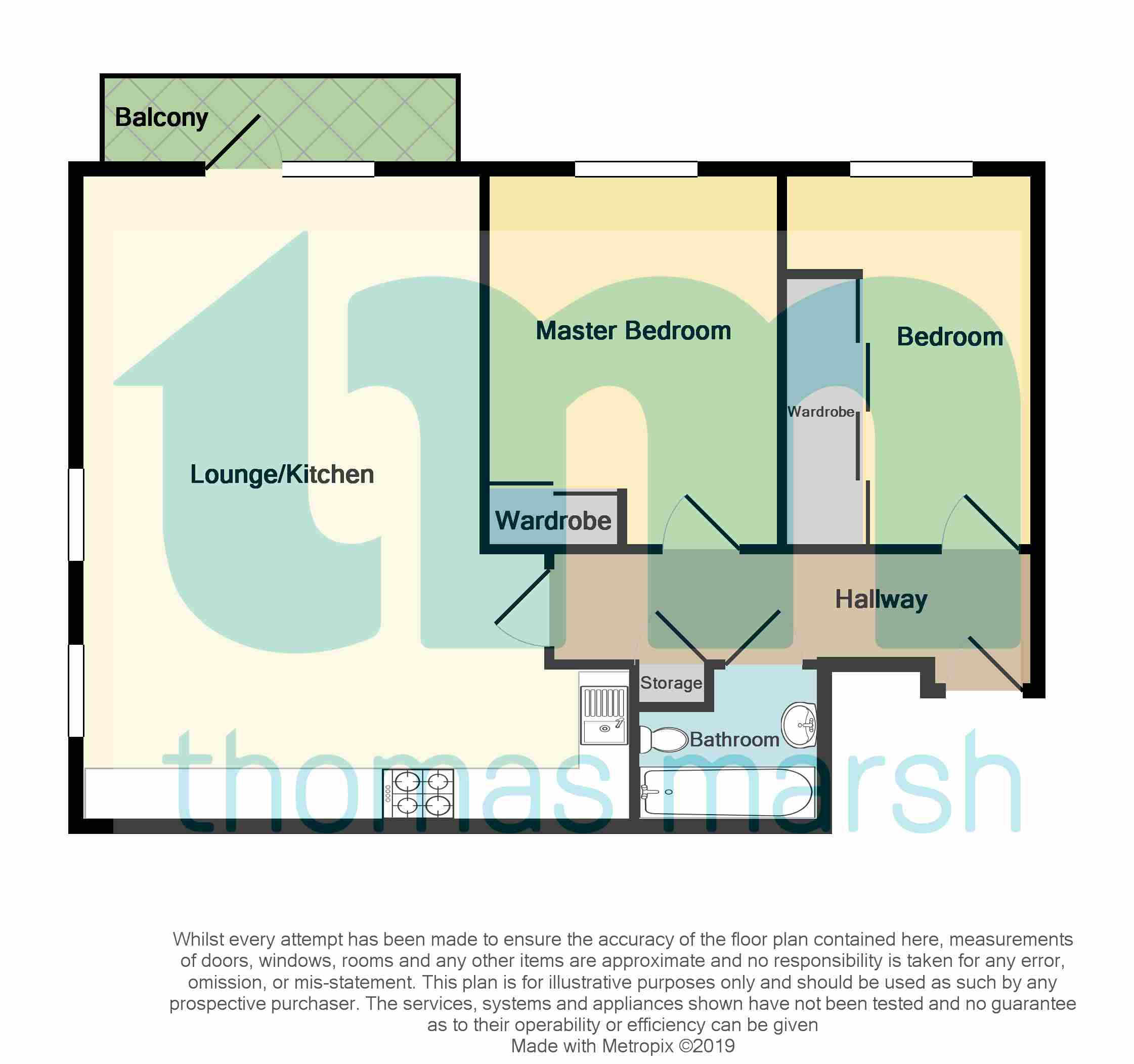 2 Bedrooms Flat for sale in Schoolfield Way, Grays RM20