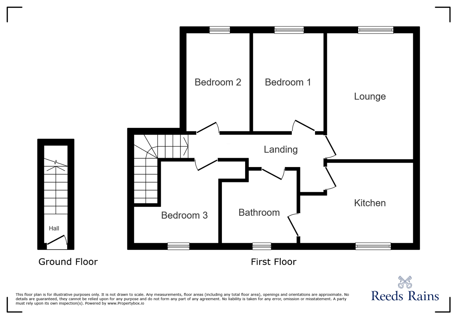 36, Prospect Terrace, Staffordshire floorplan