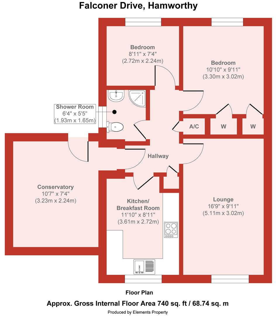 71, Falconer Drive, Poole floorplan