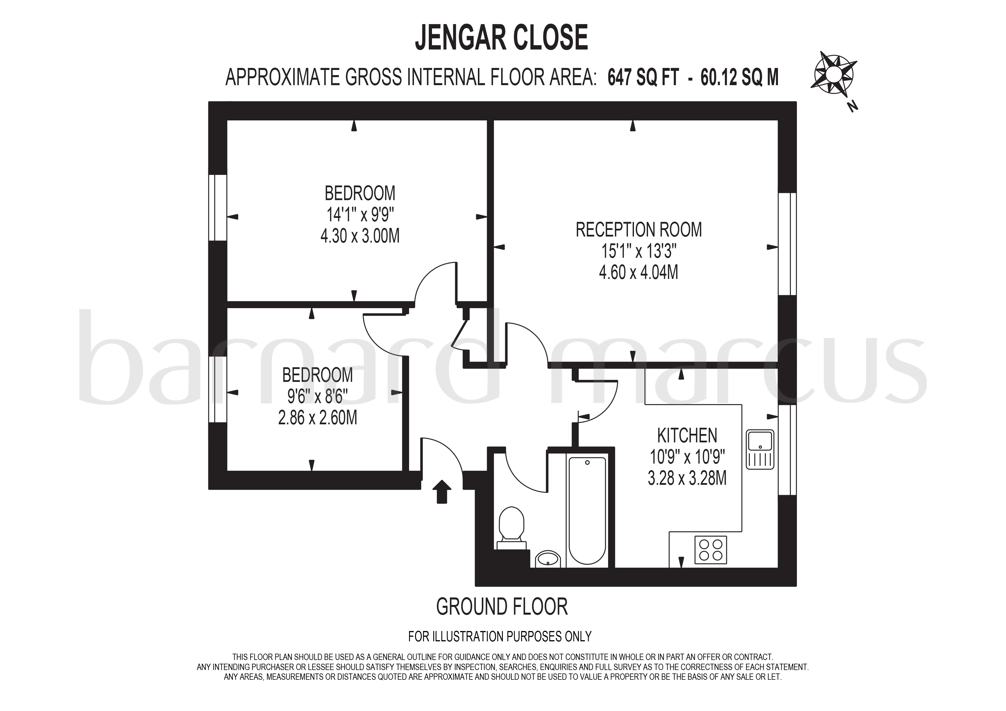 14, Jengar Close, SUTTON floorplan