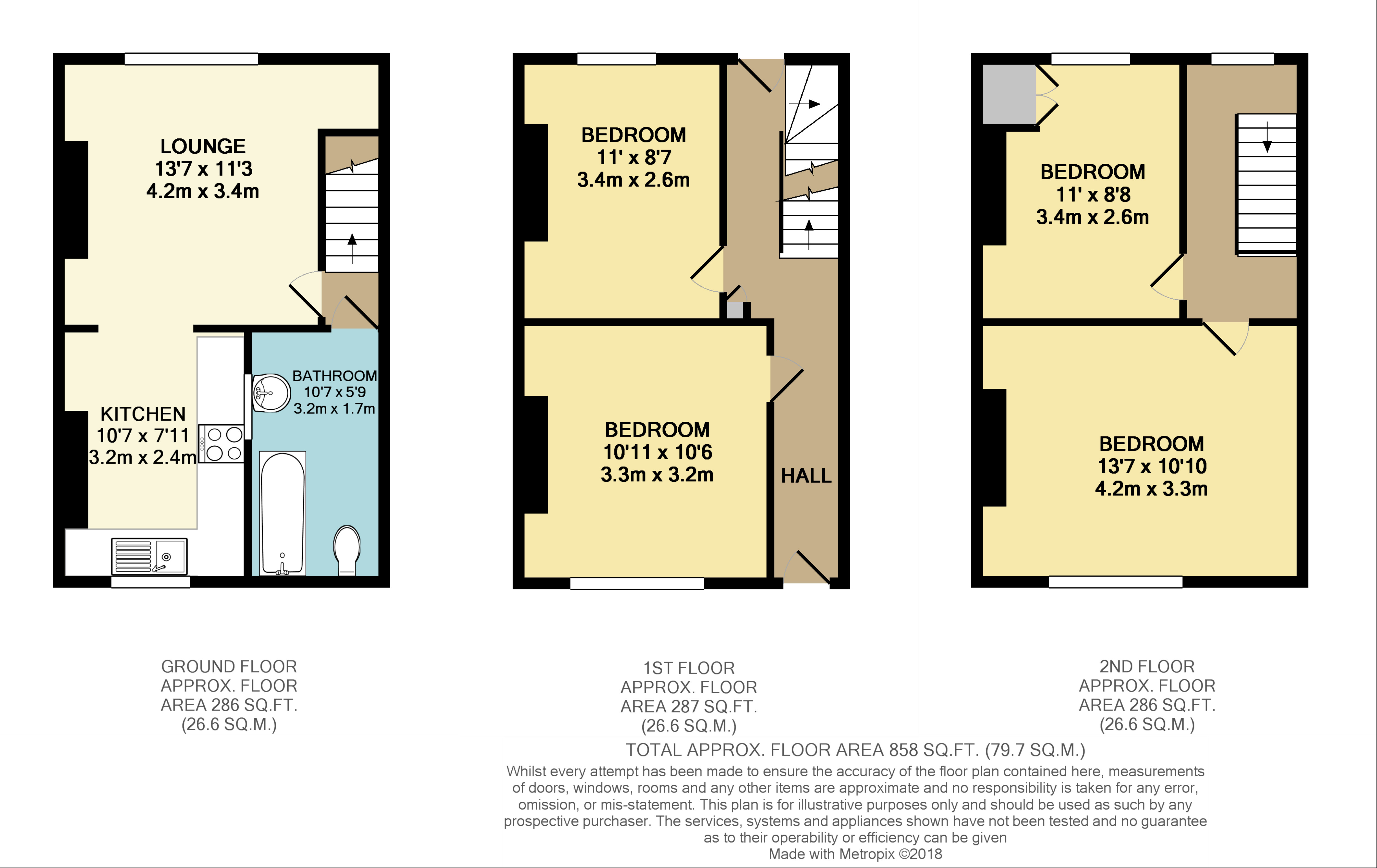 4 Bedrooms Terraced house to rent in Islingword Street, Brighton BN2