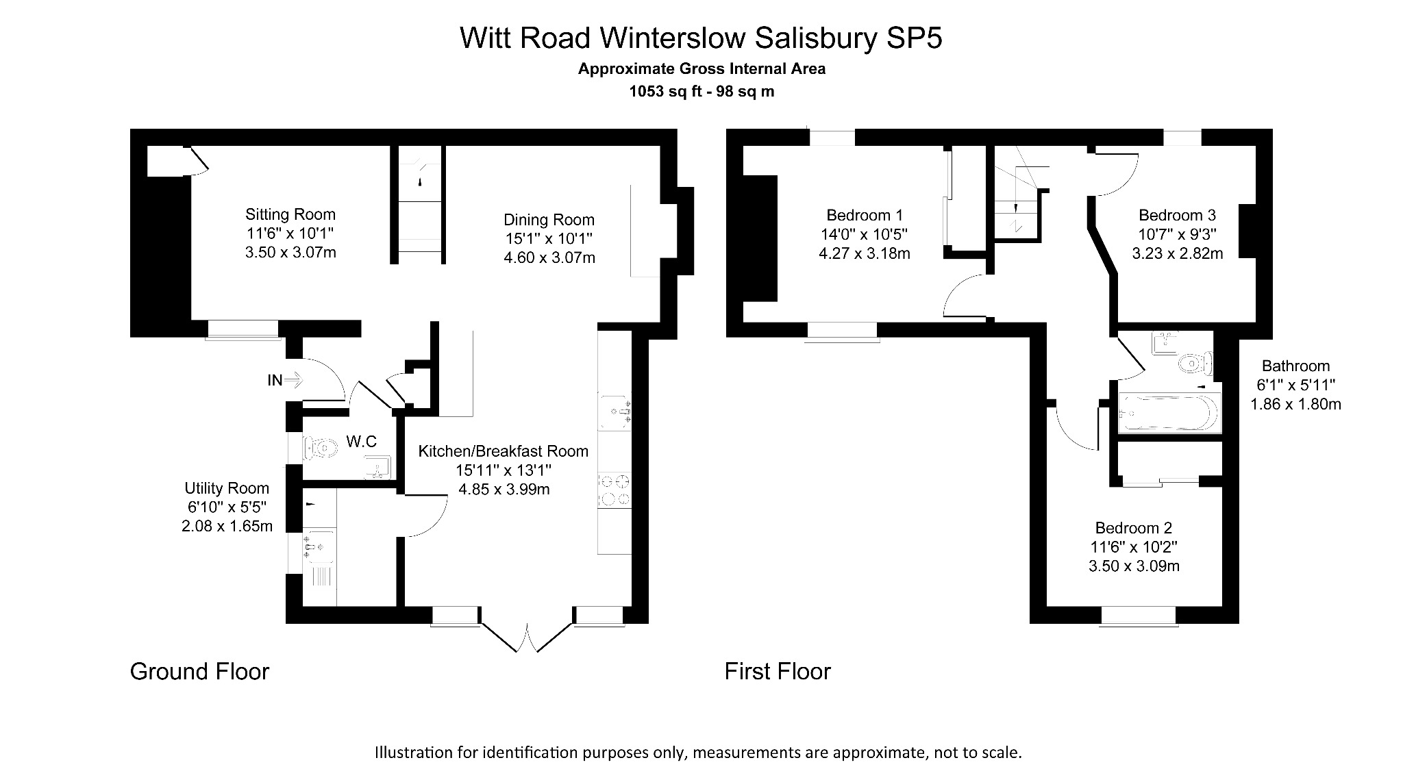 Applewood Cottage, Witt Road, Salisbury floorplan